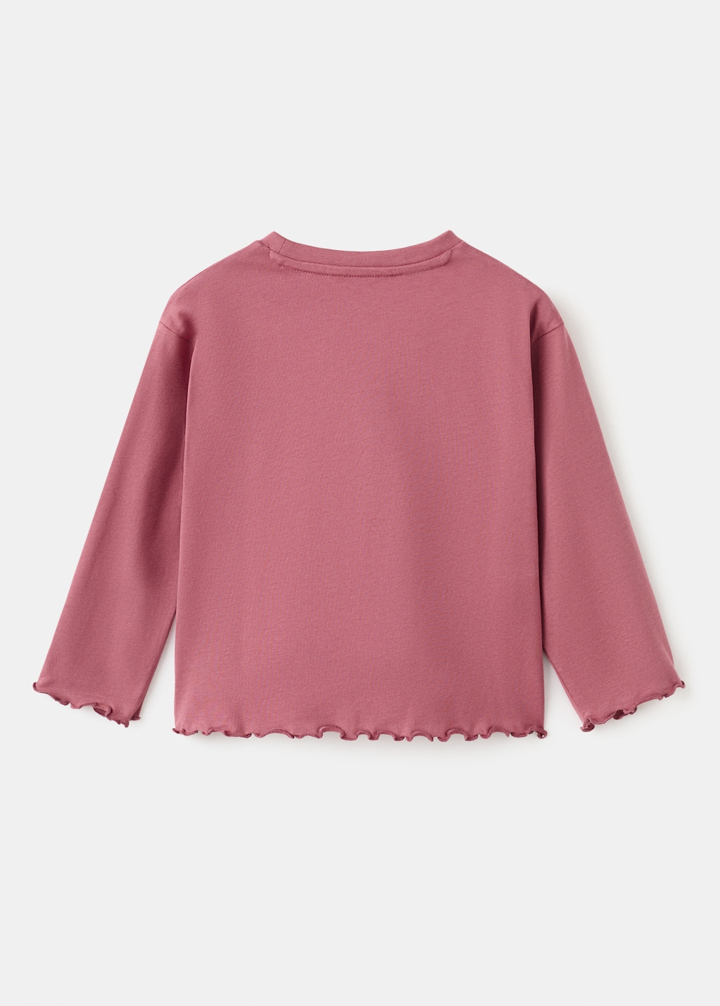 Textured embroidered t-shirt