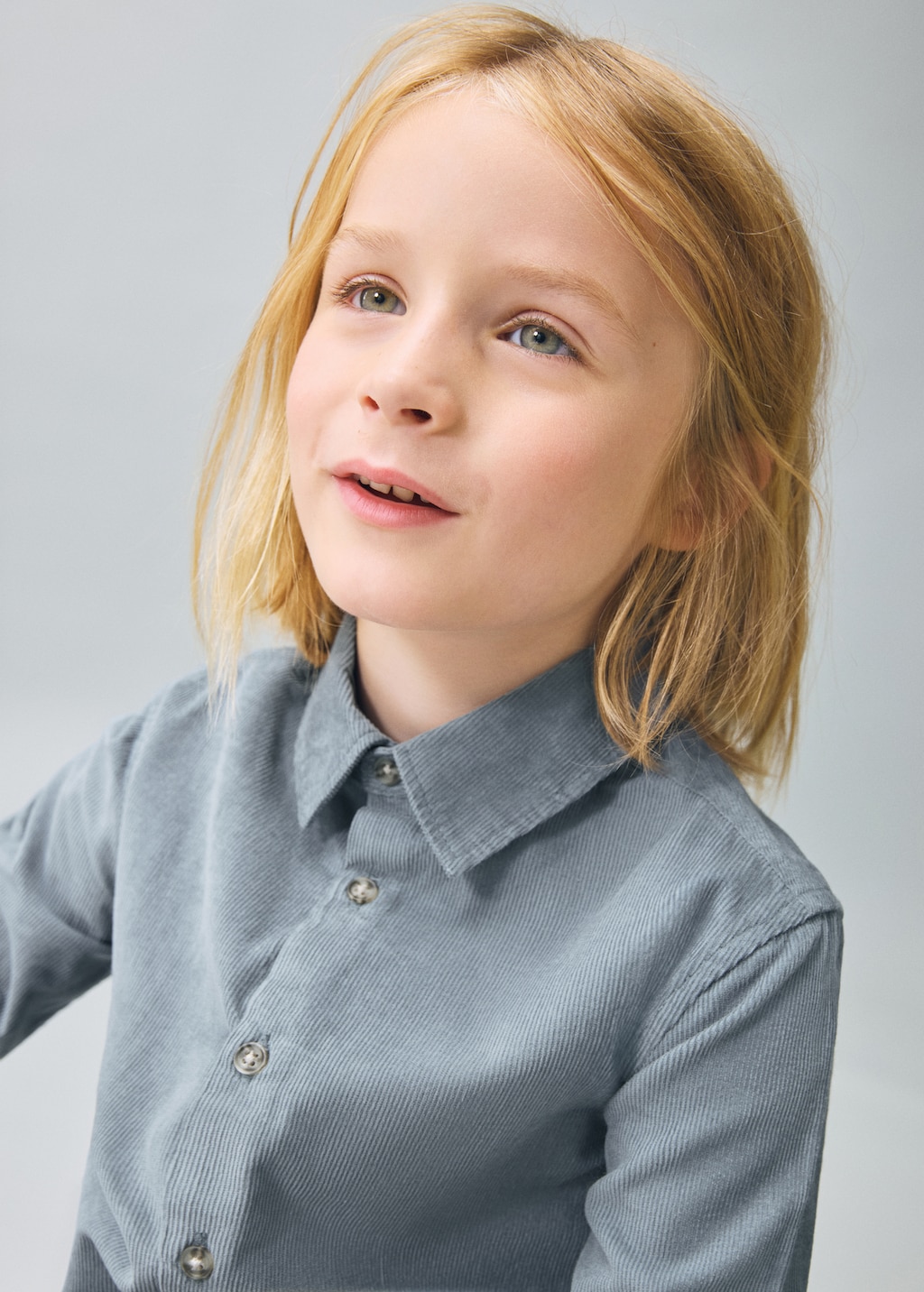 Corduroy cotton shirt