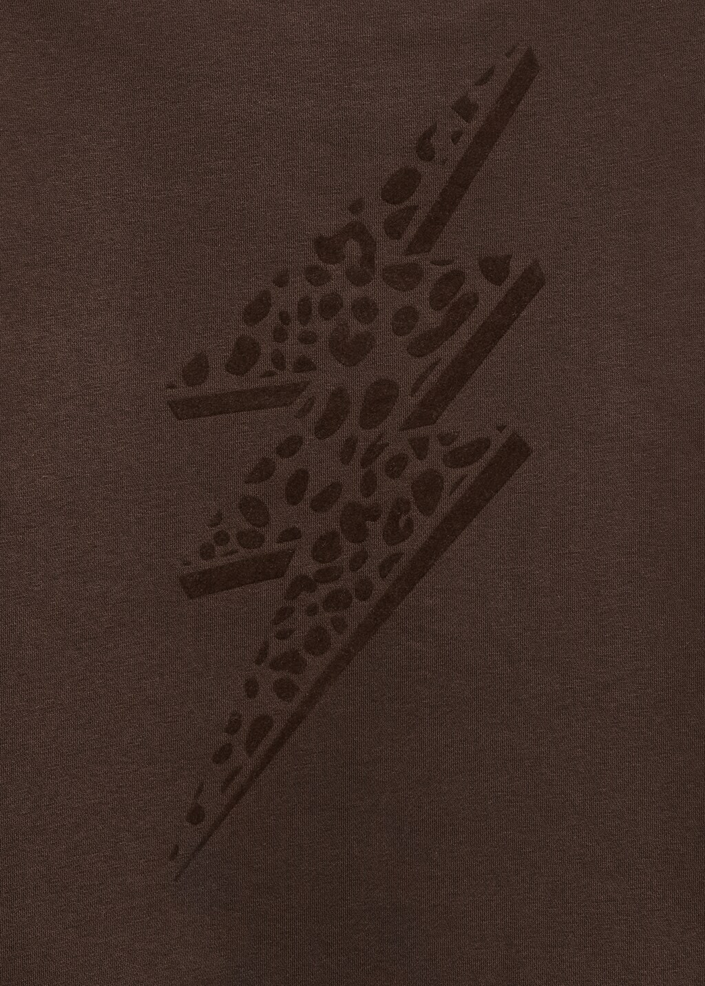 Animal print sweatshirt