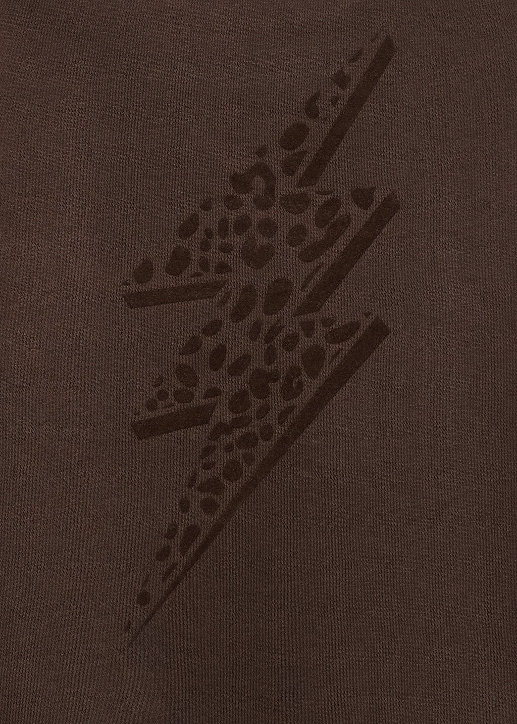 Animal print sweatshirt