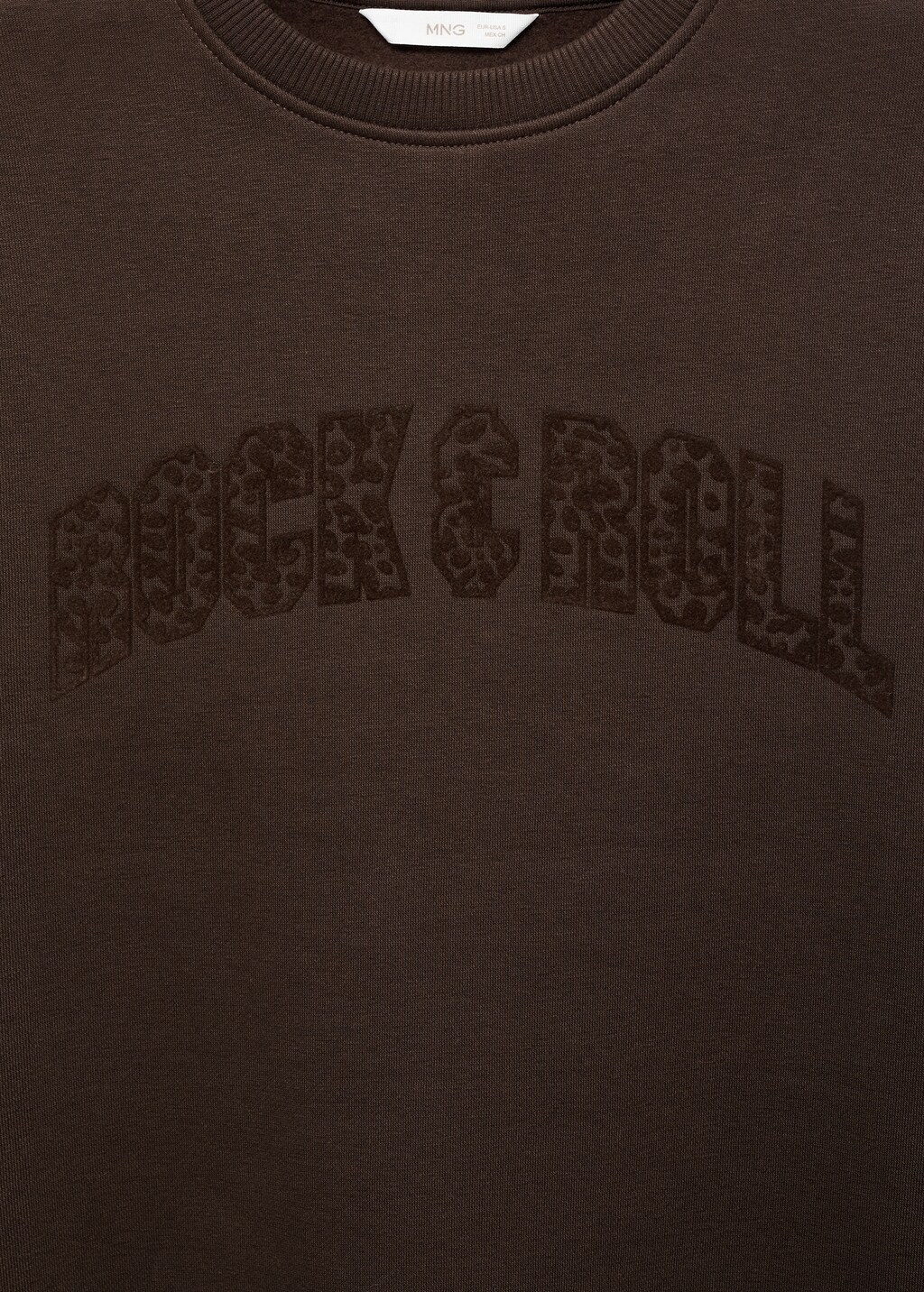 Animal print sweatshirt