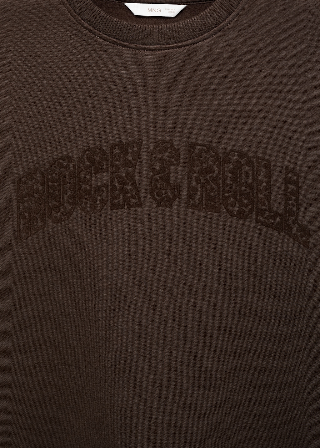 Animal print sweatshirt