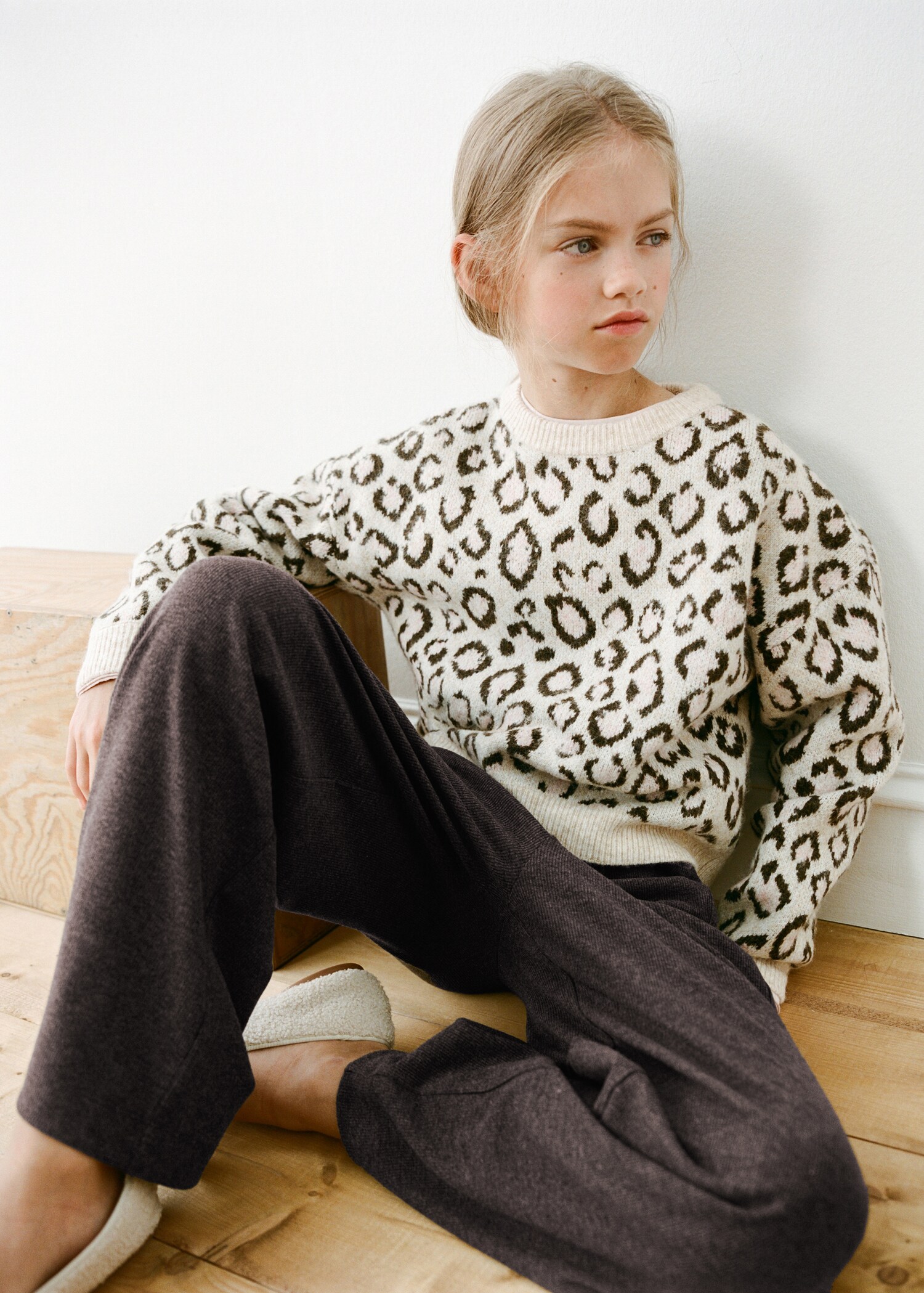 Leopard print jumper - تفاصيل المنتج 5