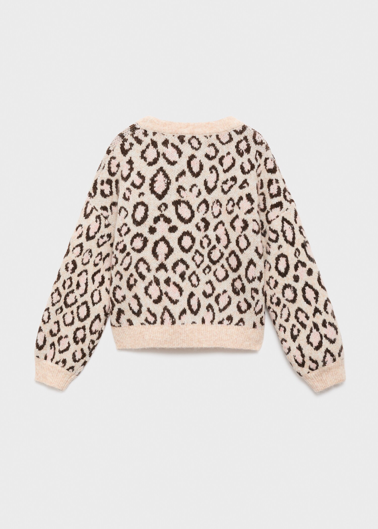 Leopard print jumper - الجهة الخلفية للمنتج