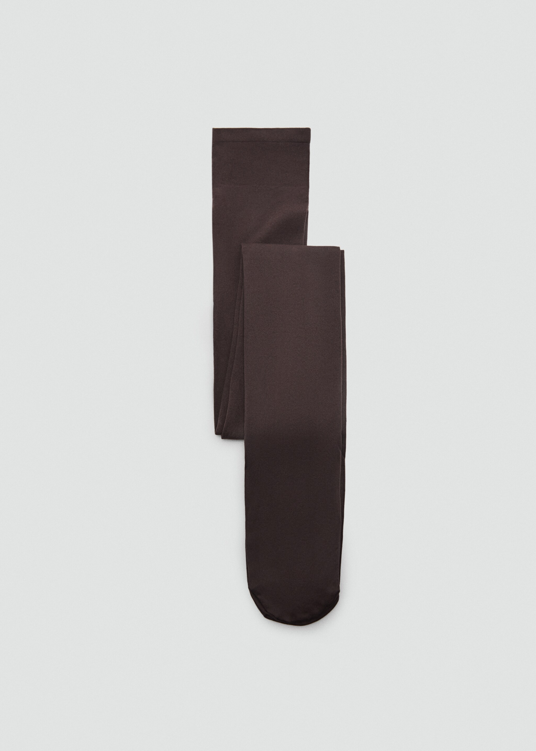 Basic colour tights - Article without model, Chocolate. Ref: 17056349-00.