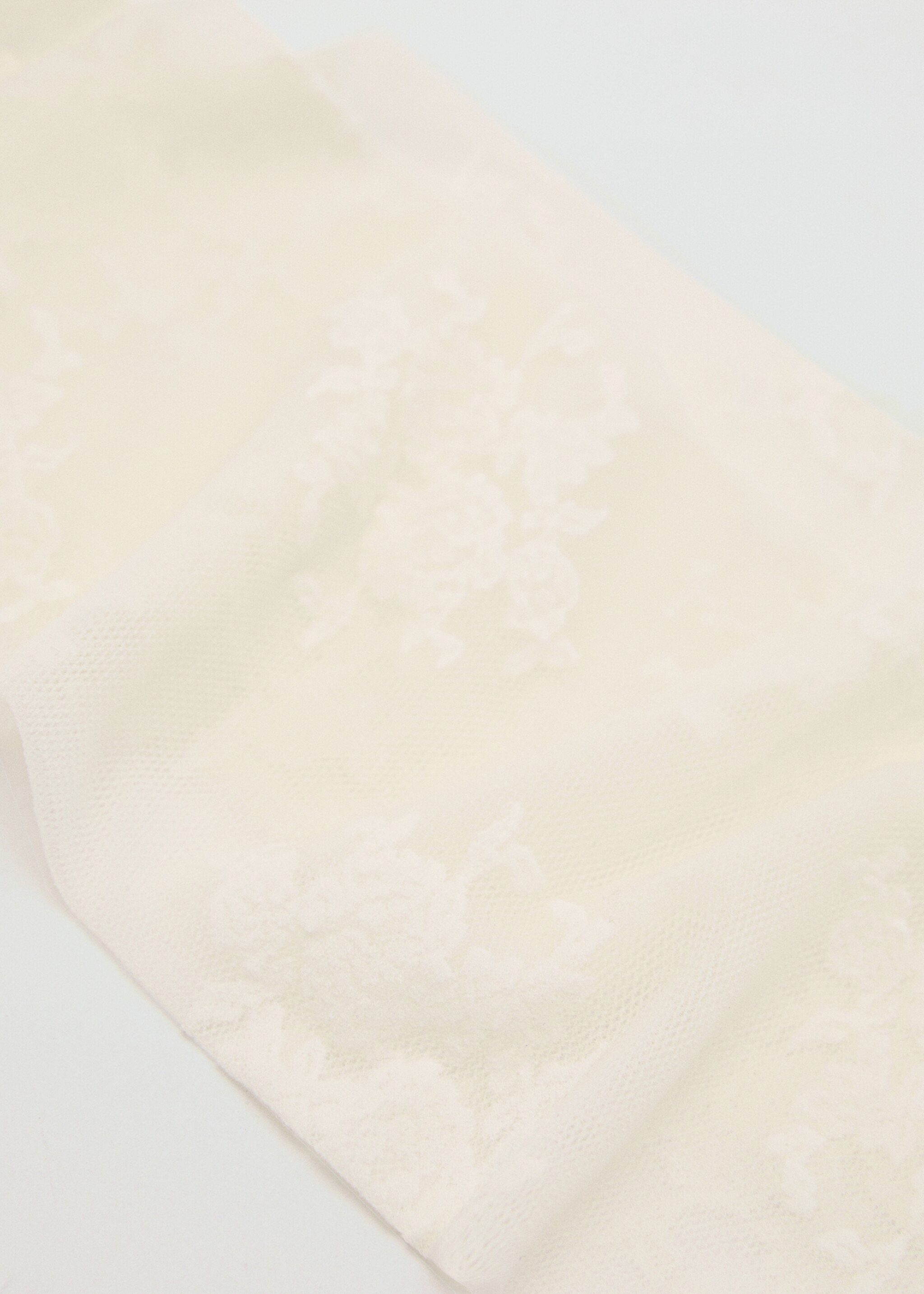 Fine jacquard stockings - Rincian barang 1, Warna ecru. Ref: 17056350-00.