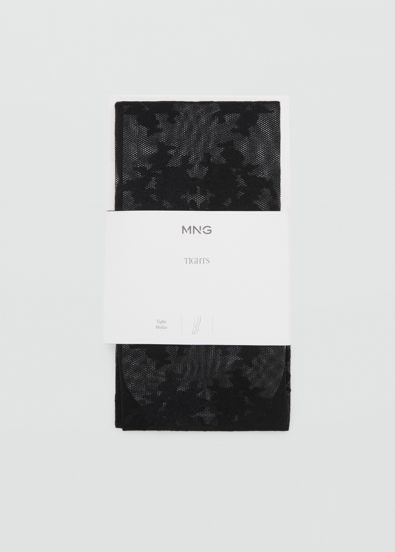 Fine jacquard stockings - Λεπτομέρεια του προϊόντος 1