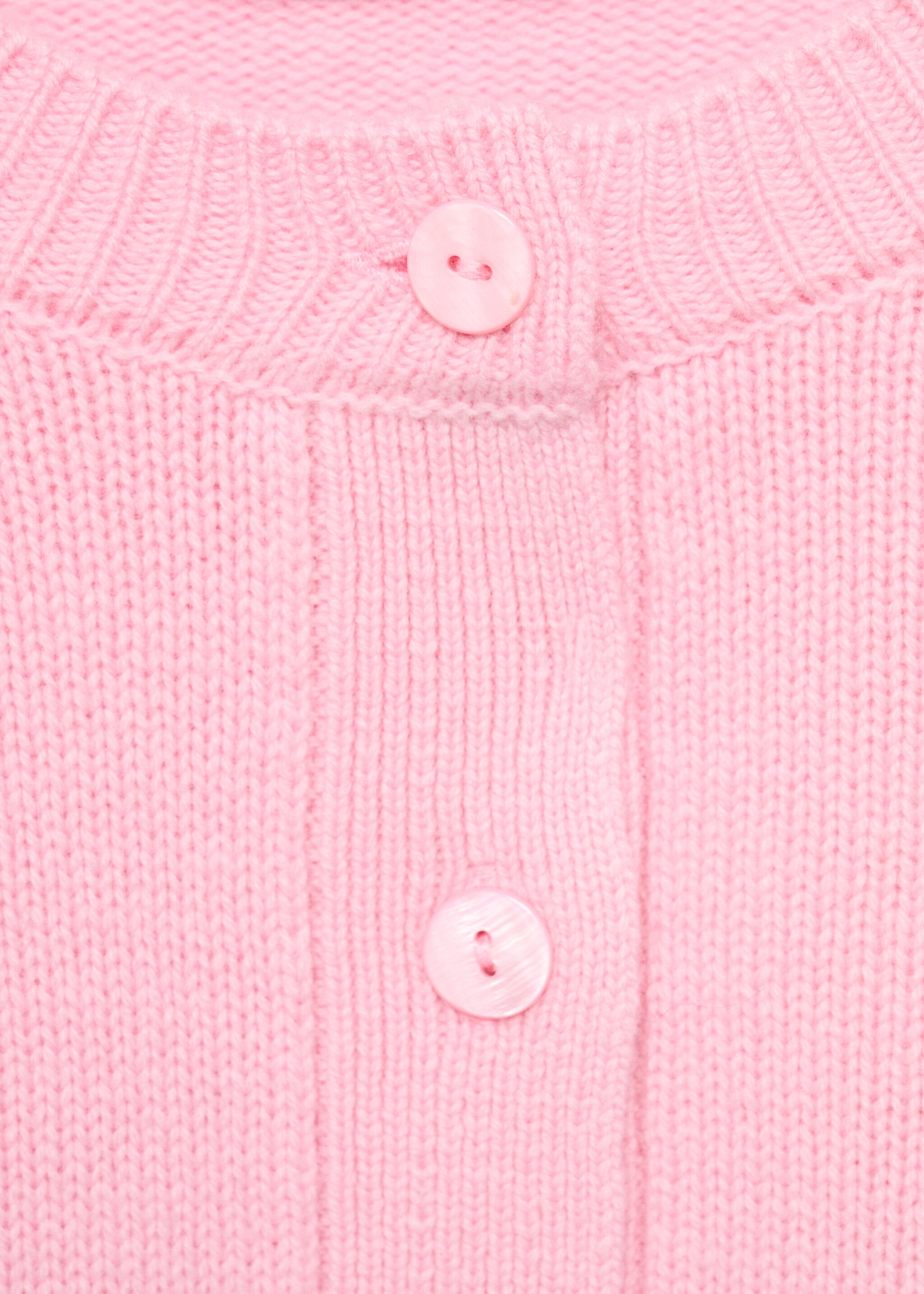 Cárdigan lana punto grueso - Detalle del artículo 8, Rosa. Ref: 17056352-00.