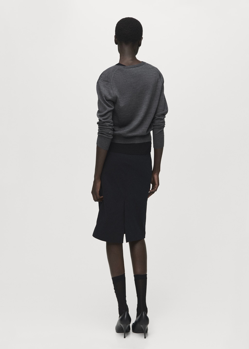 100% merino wool cardigan