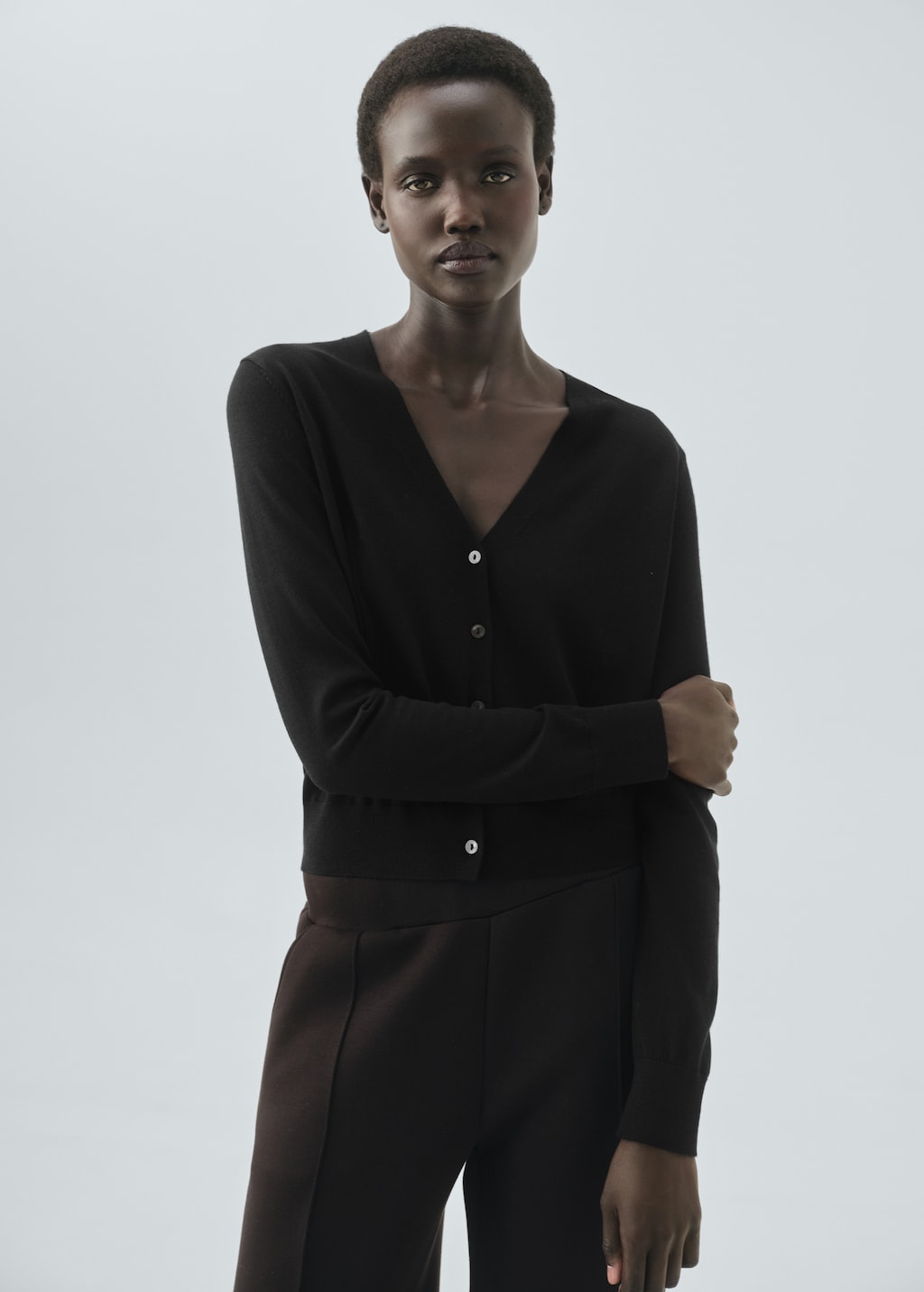 100% merino wool cardigan