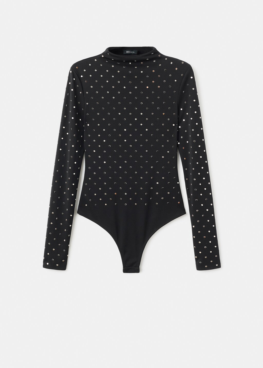 Mango Long-sleeved crystal bodysuit thumbnail