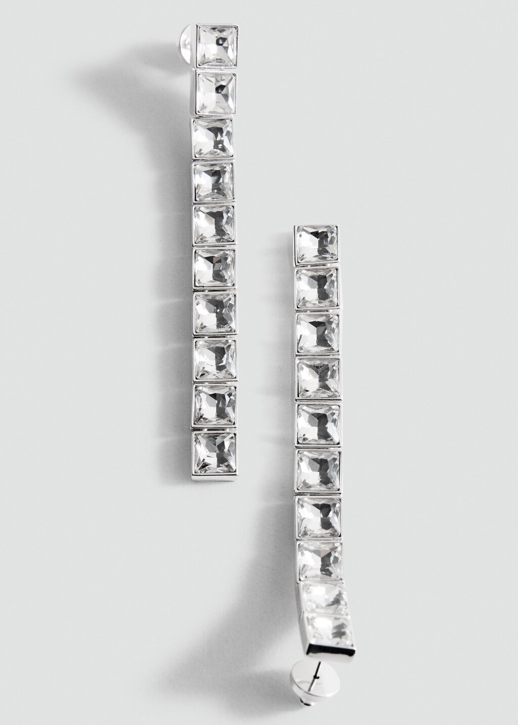 Crystal pendant earrings - image 3