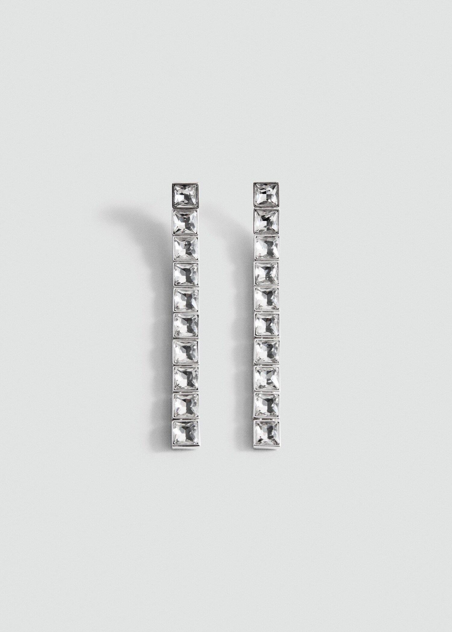 Crystal pendant earrings - Article without model