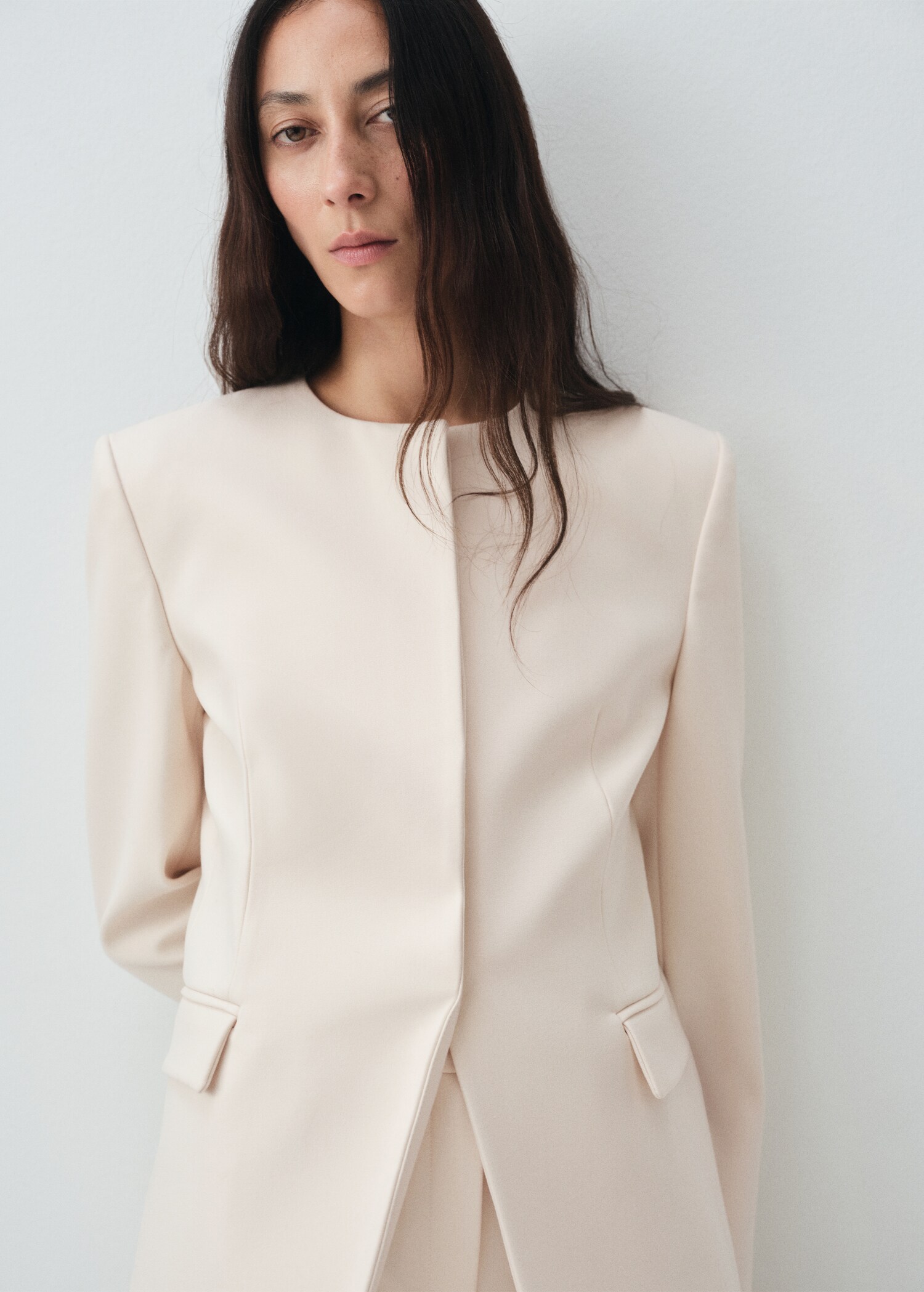 Tailored suit jacket - Medium plane