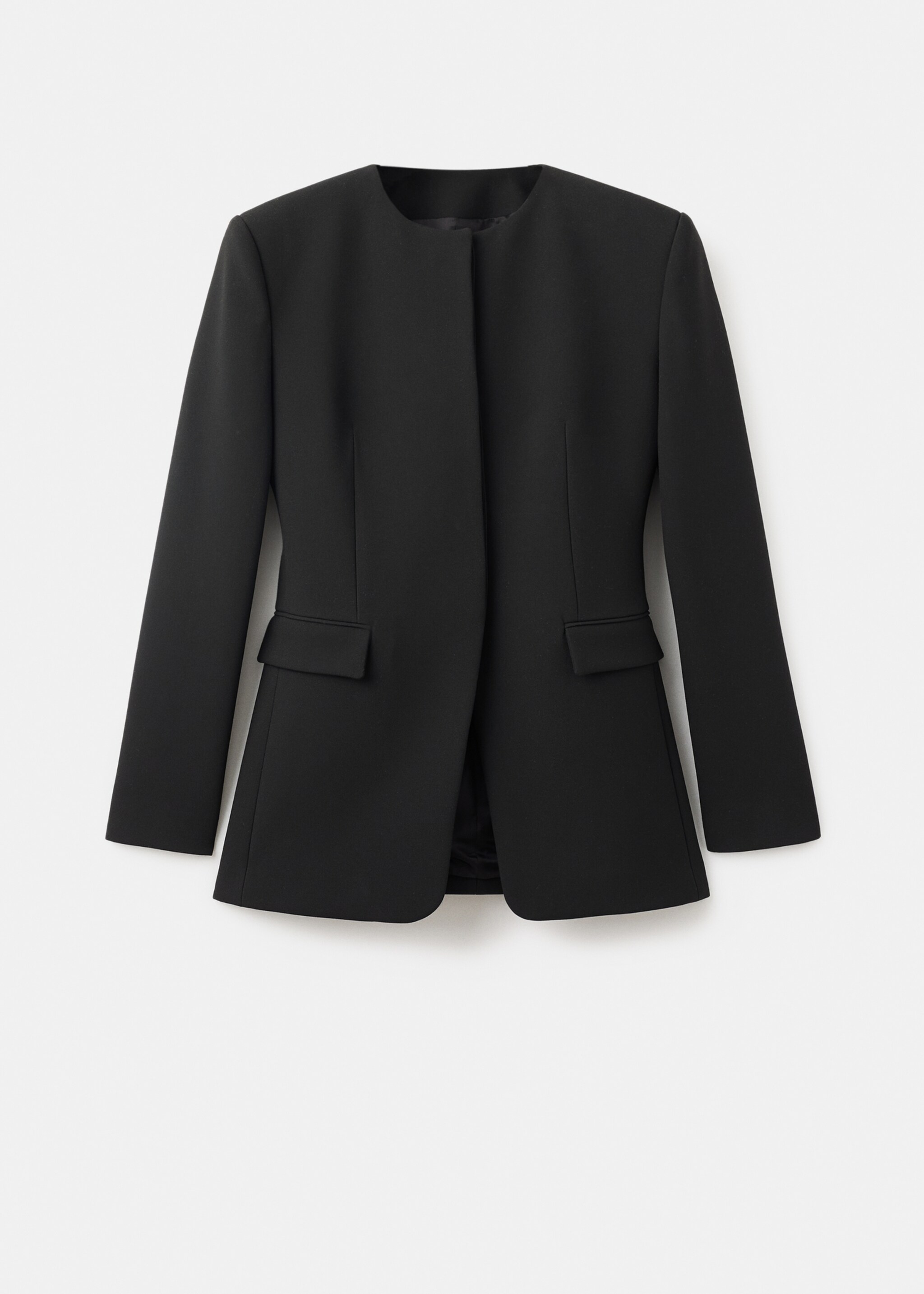 Tailored suit jacket - Article without model, Black. Ref: 17056360-00.