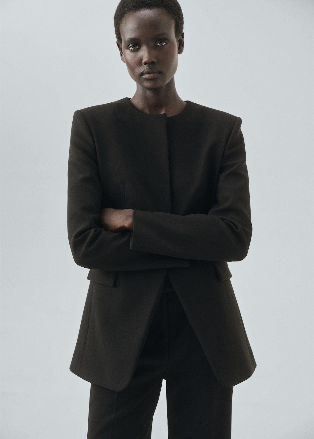 Tailored suit blazer