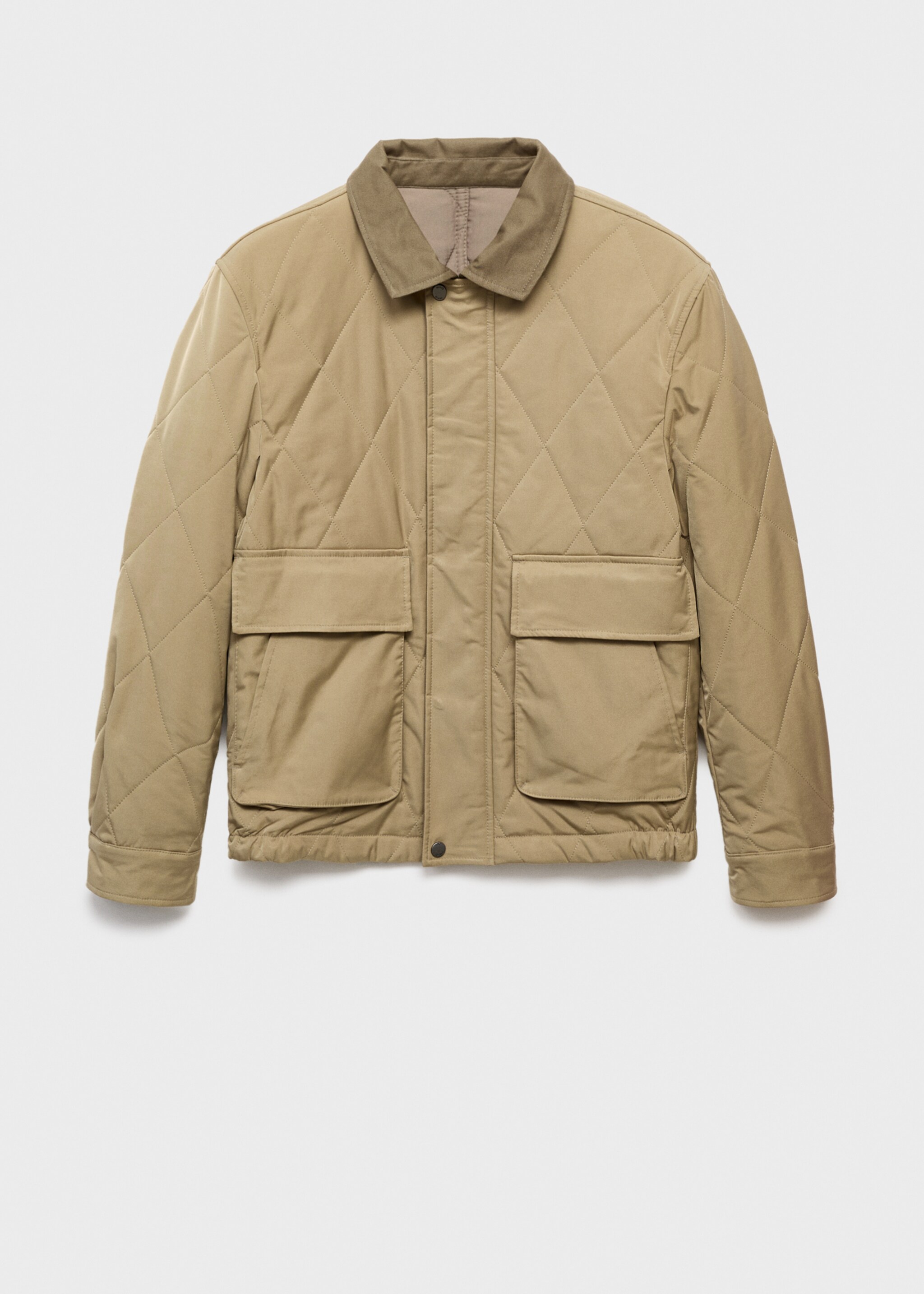Wasserabweisende Steppjacke - Artikel ohne Model, Beige. Ref: 17056721-00.