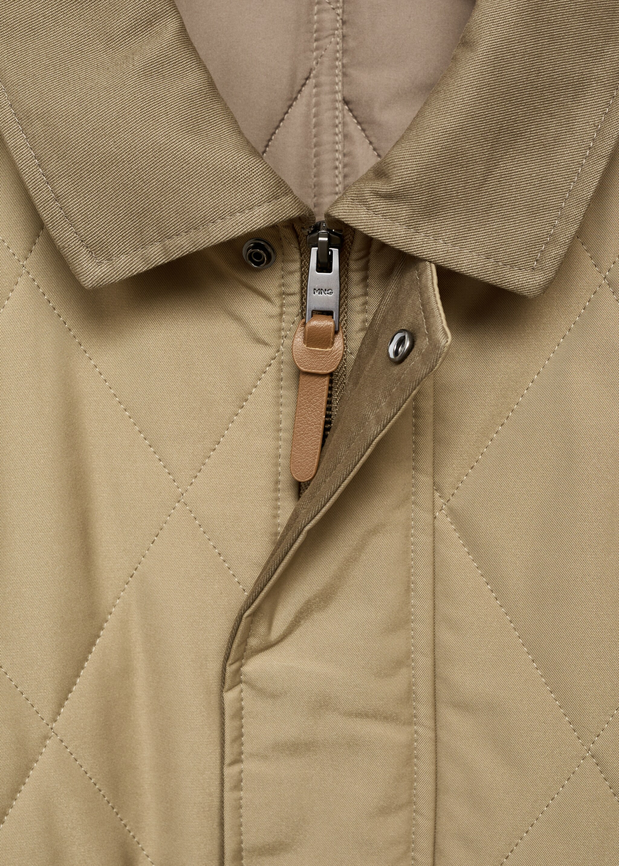 Wasserabweisende Steppjacke - Detail des Artikels 8, Beige. Ref: 17056721-00.