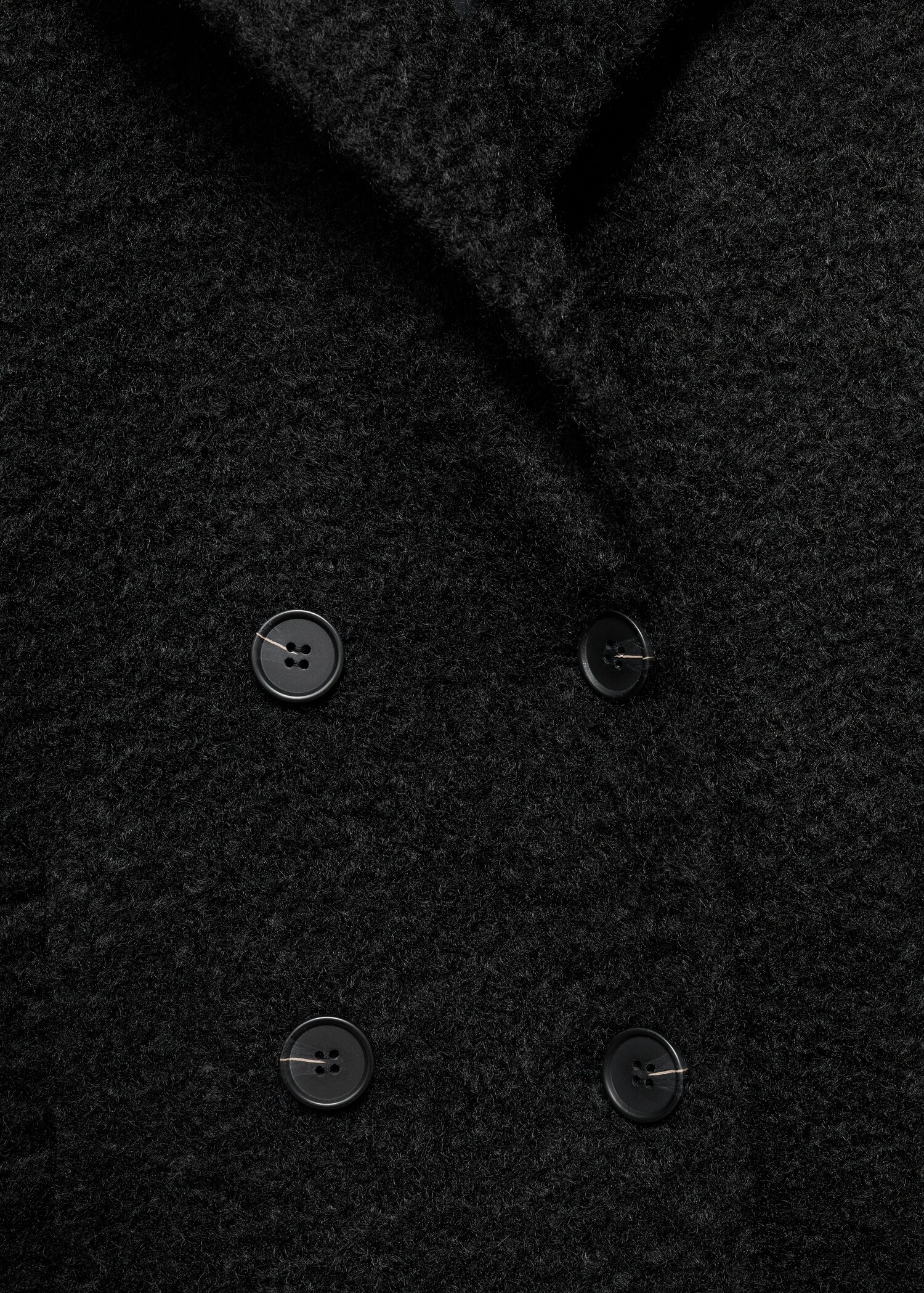 Long cloth coat - Details of the article 0