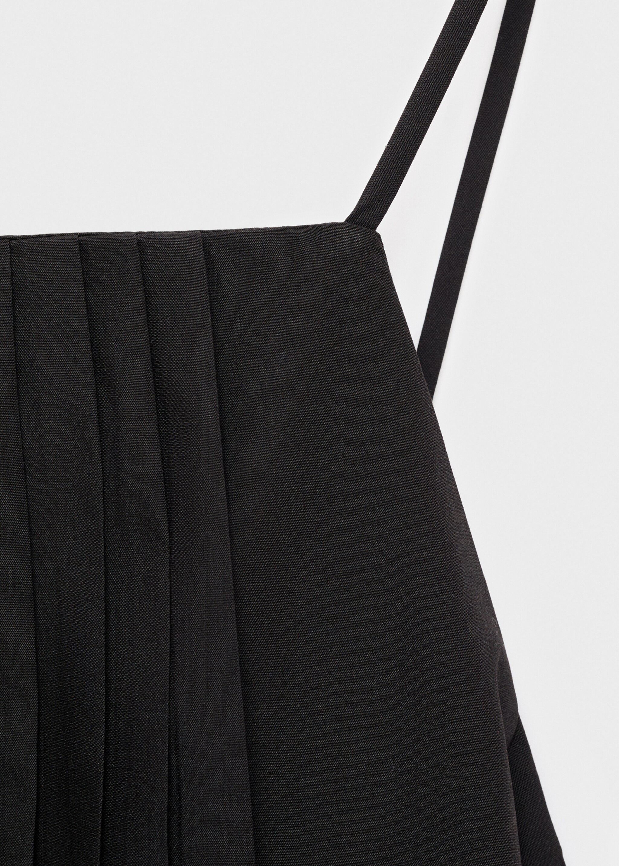 Pleated combined top - Details of the article 8, Black. Ref: 17056730-00.