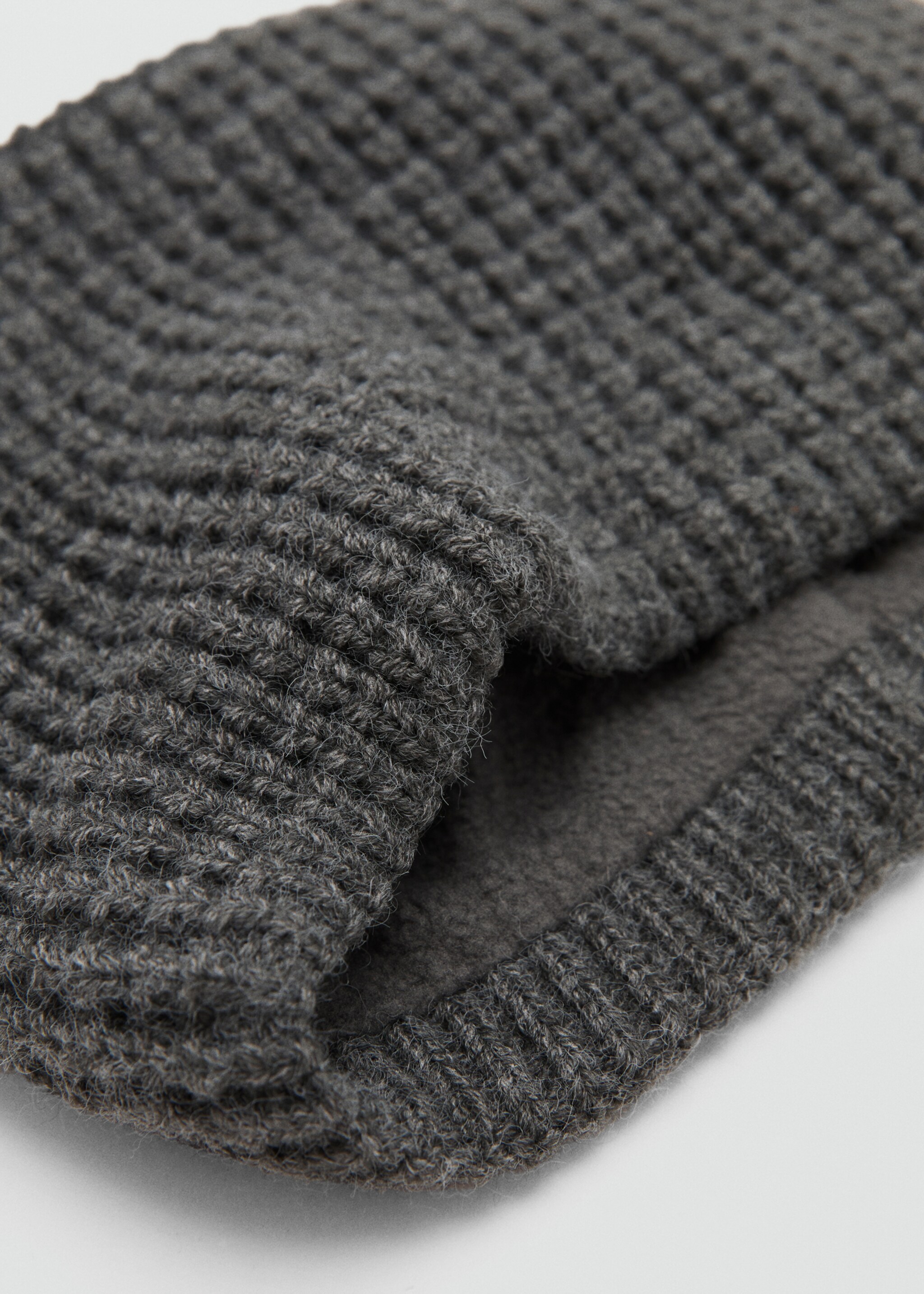 Strickschal - Mittlere Ansicht, Anthrazit. Ref: 17056735-00.