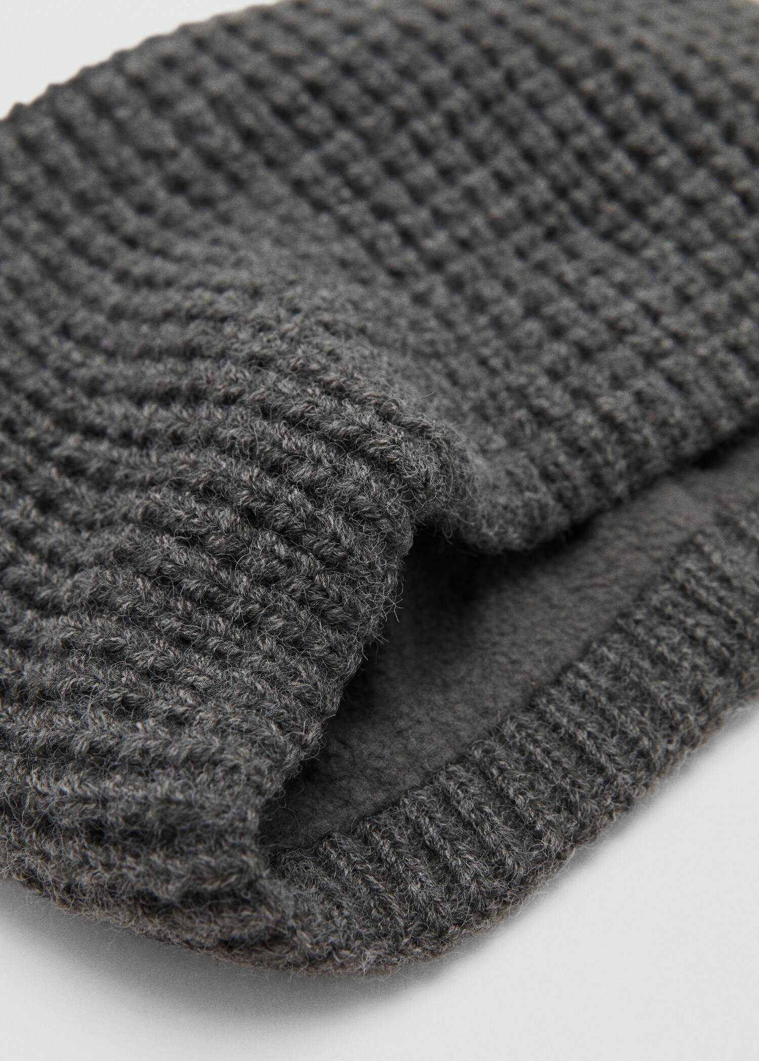 Strickschal - Mittlere Ansicht