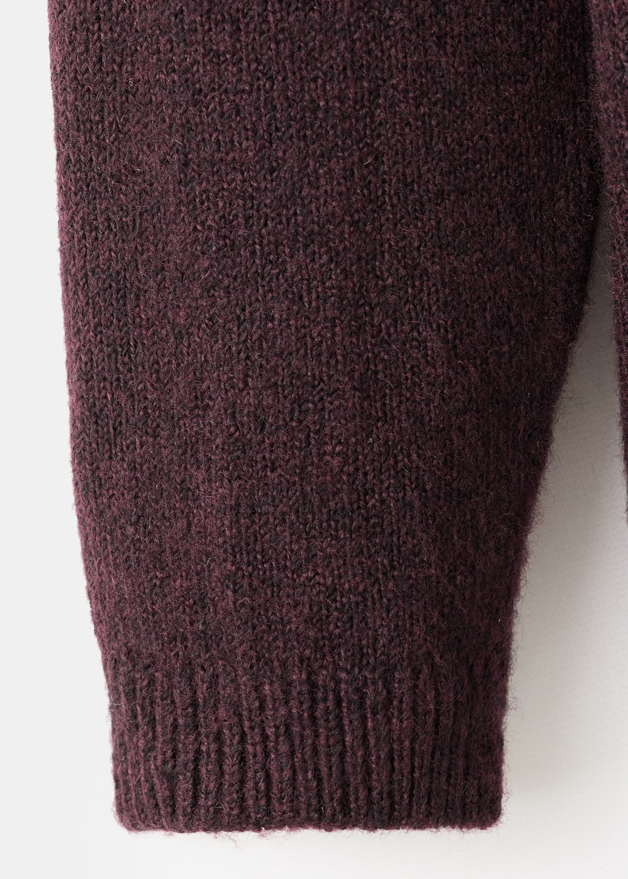 Sweater forestj - Details of the article 0, Burgundy. Ref: 17056736-00.