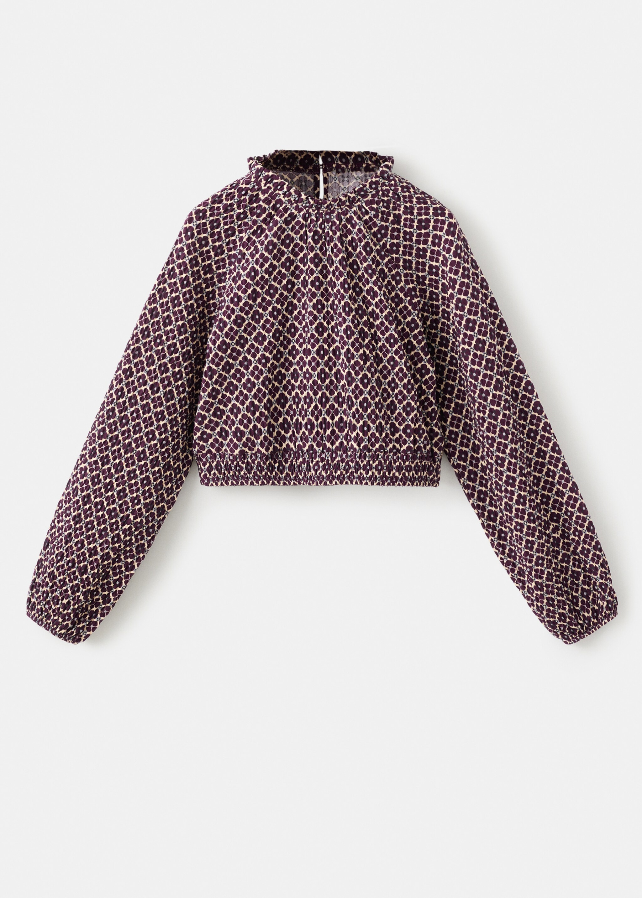 Blouse margoset - Article sans modèle, Bordeaux. Ref: 17056739-00.