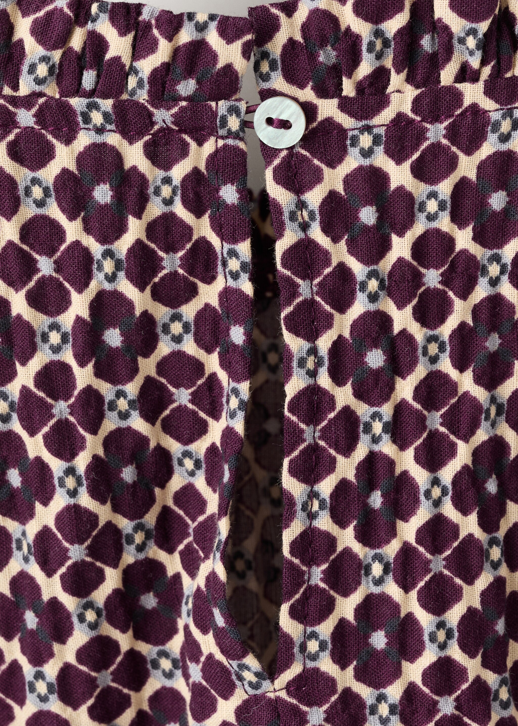 Blouse margoset - Détail de l'article 8, Bordeaux. Ref: 17056739-00.