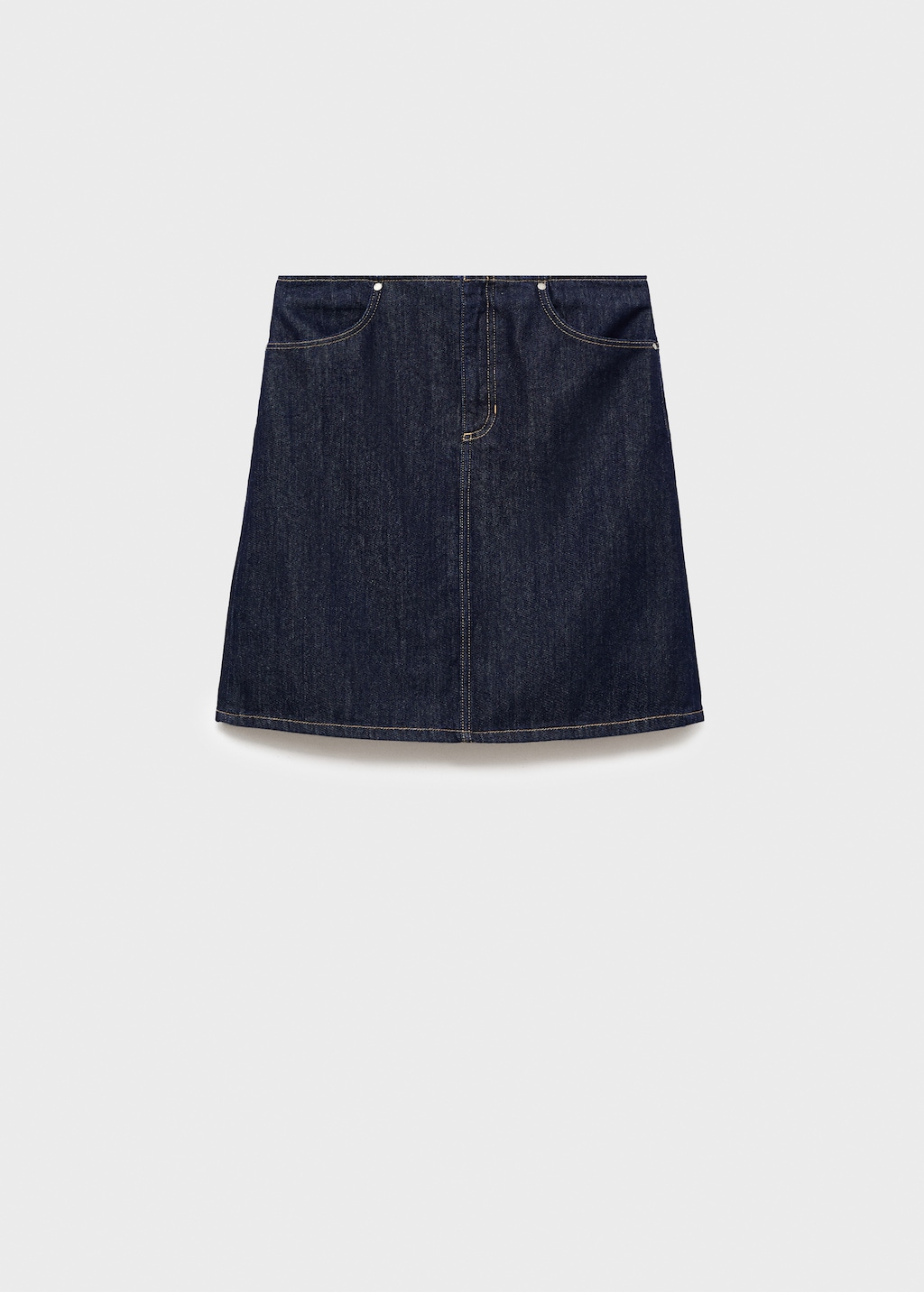 Mango Midi denim skirt