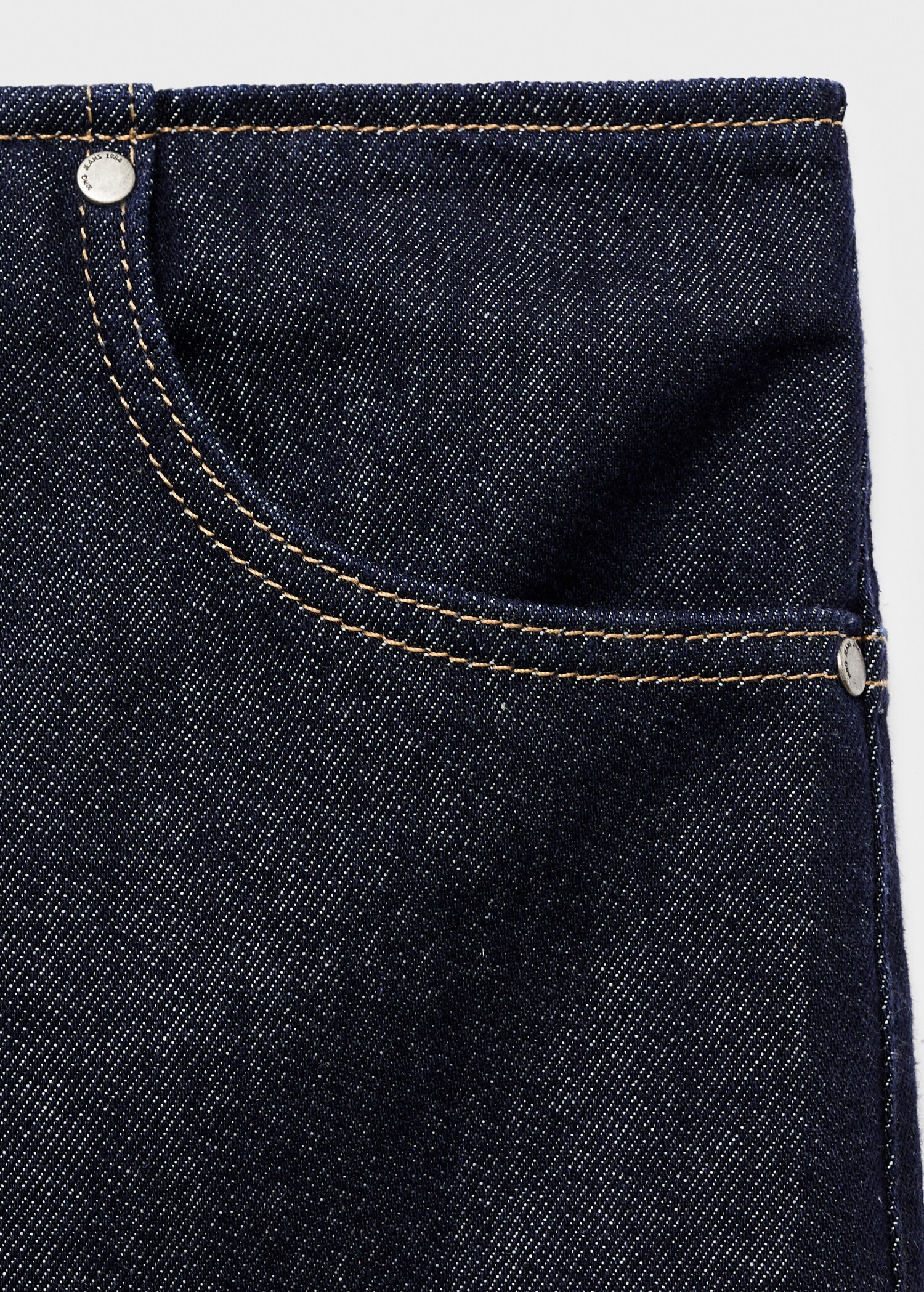 Midi denim skirt - Details of the article 8