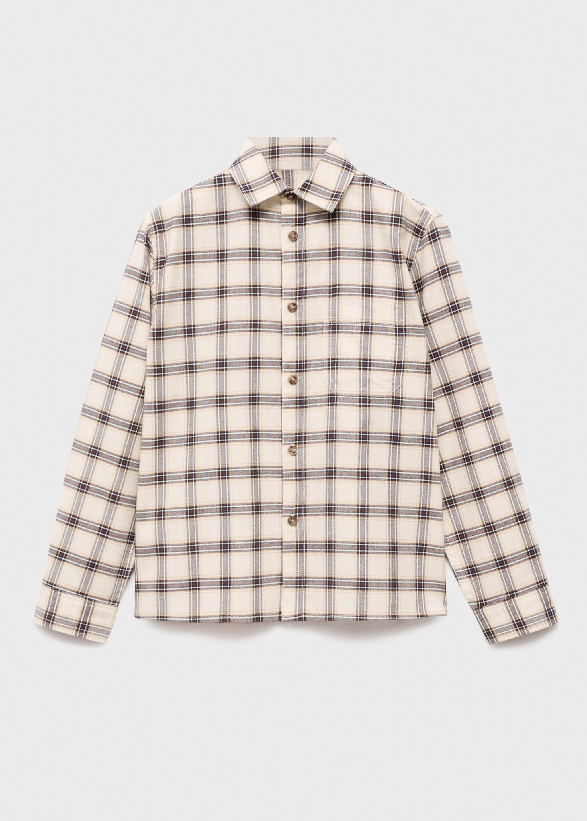 Shirt berto - Article without model, Ivory White. Ref: 17057122-00.
