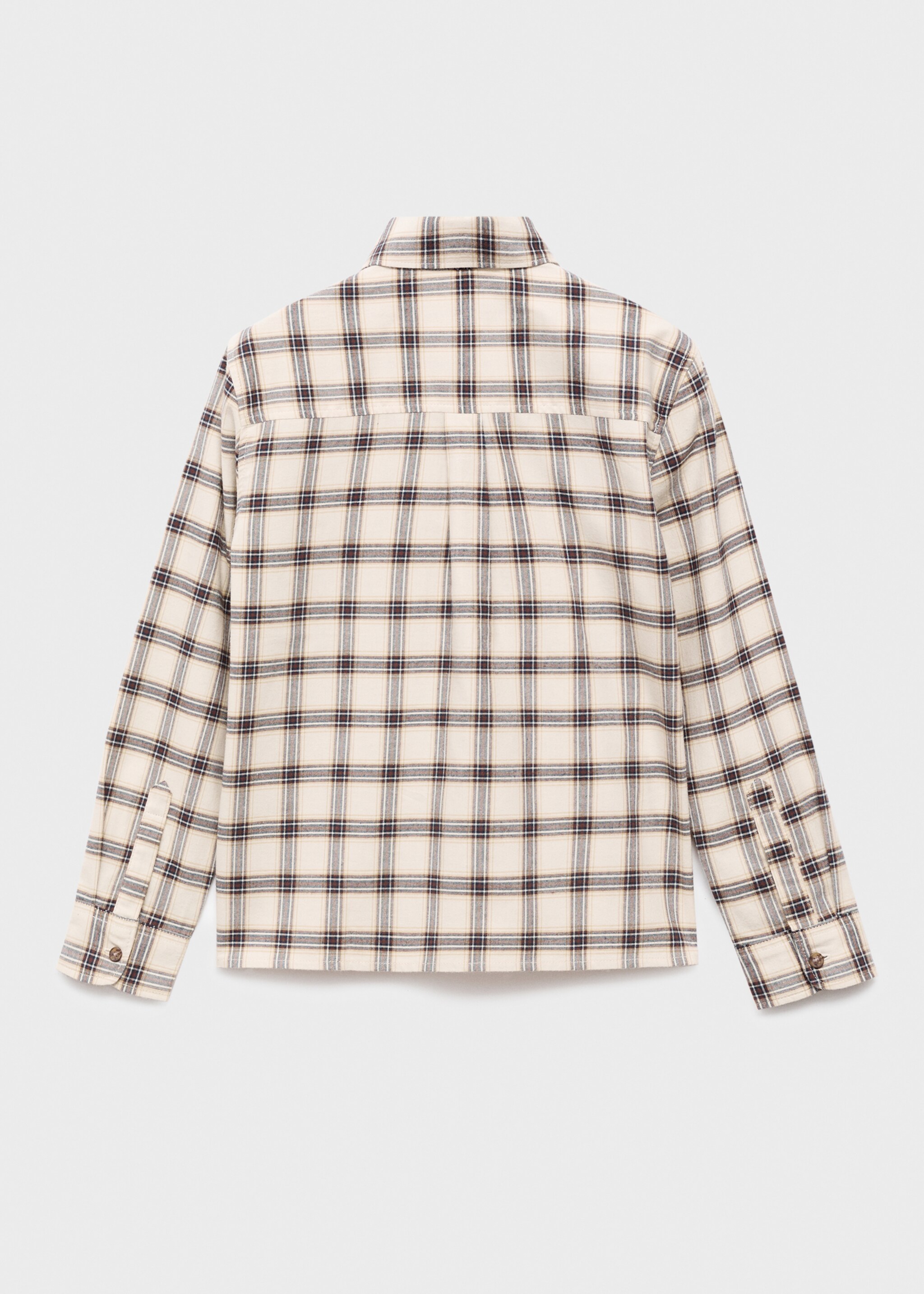 Shirt berto - Reverse of the article, Ivory White. Ref: 17057122-00.