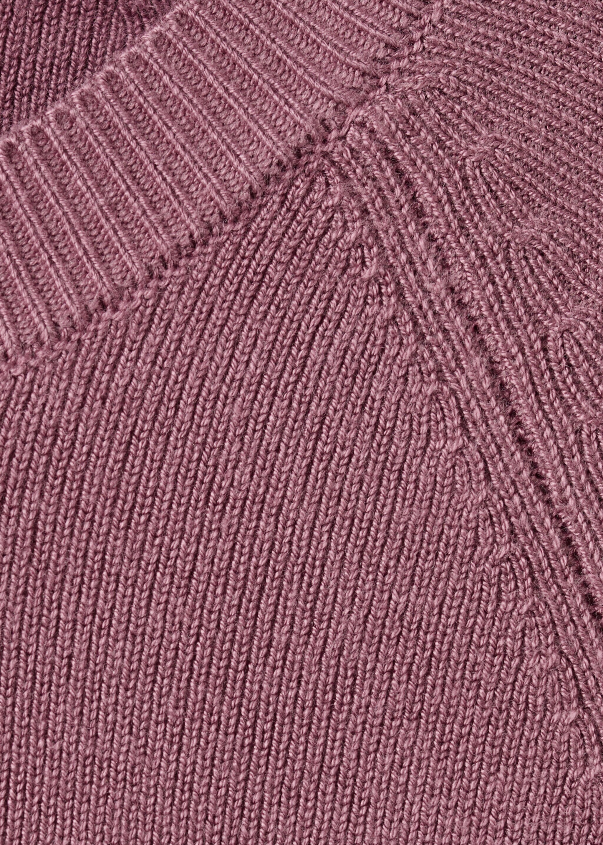 Knitted sweater with cut-out - Details of the article 0, Light Pink. Ref: 17057124-00.