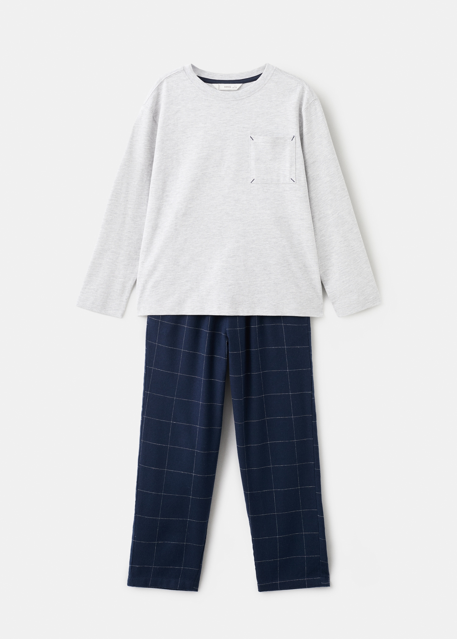 Pack of check pyjamas - Main Image