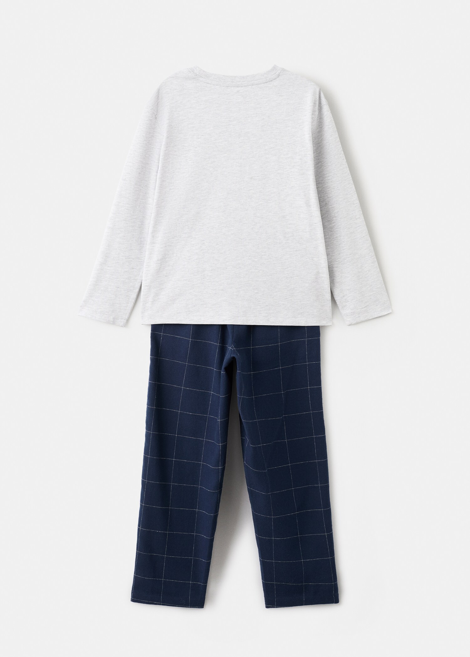 Pack of check pyjamas - Reverse of the article