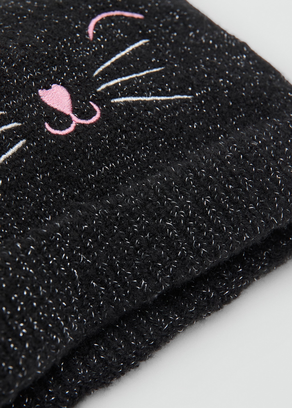 Lurex kitty hat