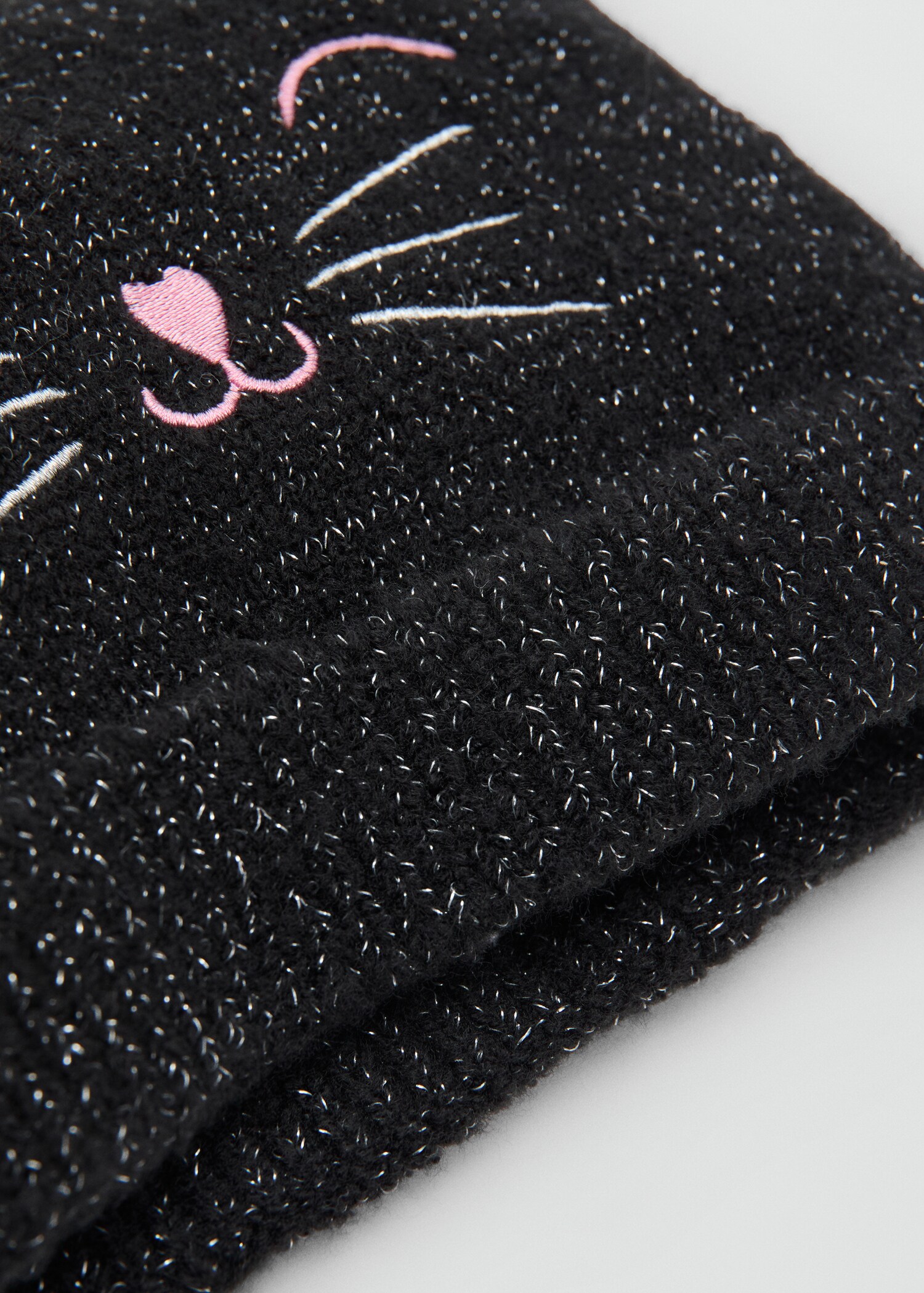 Lurex kitten hat - رؤية وسط