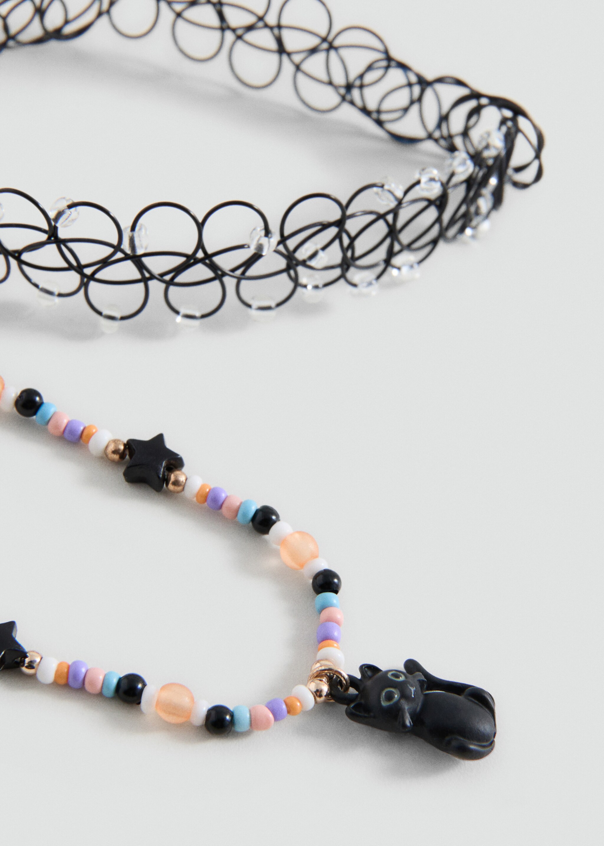 Necklace skull - Medium plane
