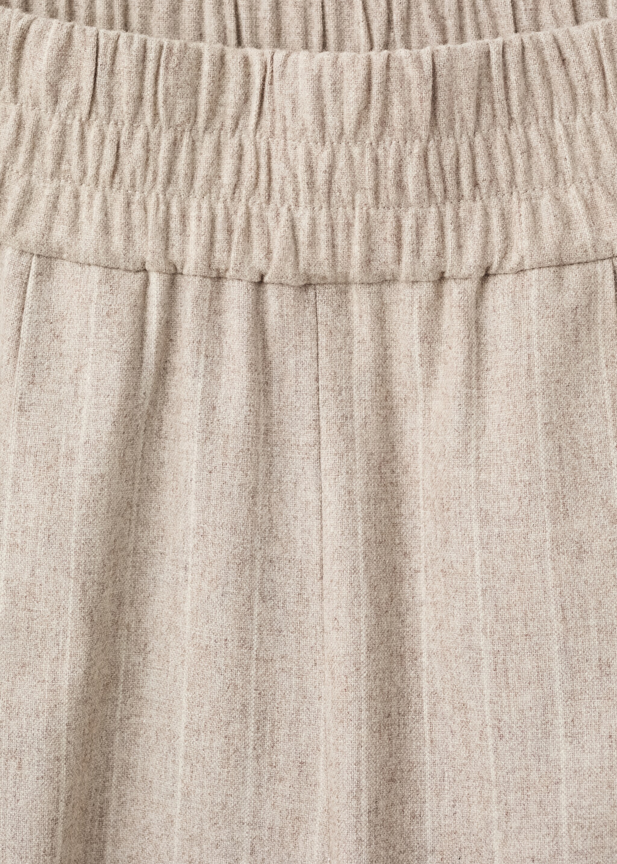 Pinstripe wool suit trousers - Details of the article 8, Grey. Ref: 17057140-00.