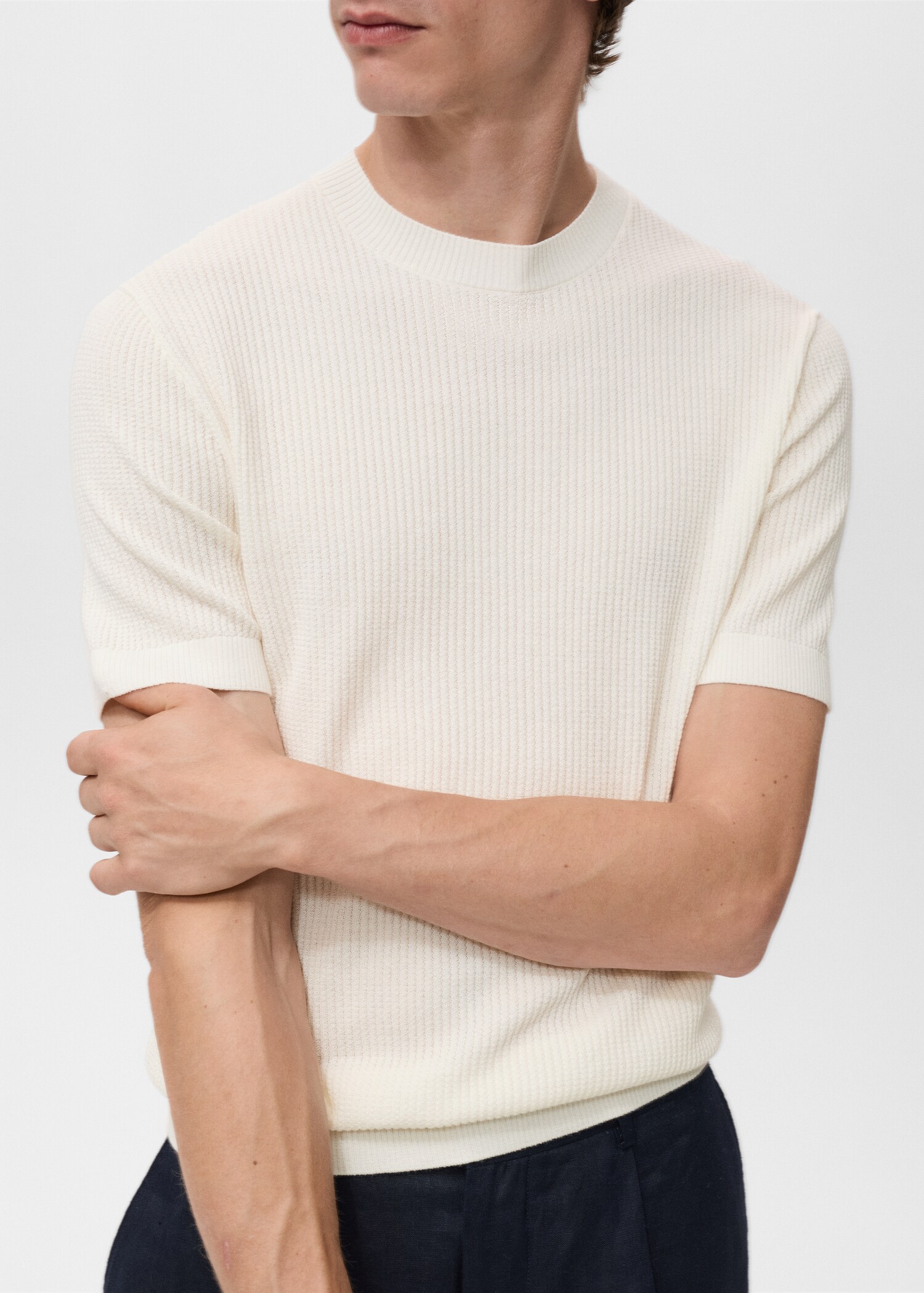 Camiseta punto canalé - Detalle del artículo 6
