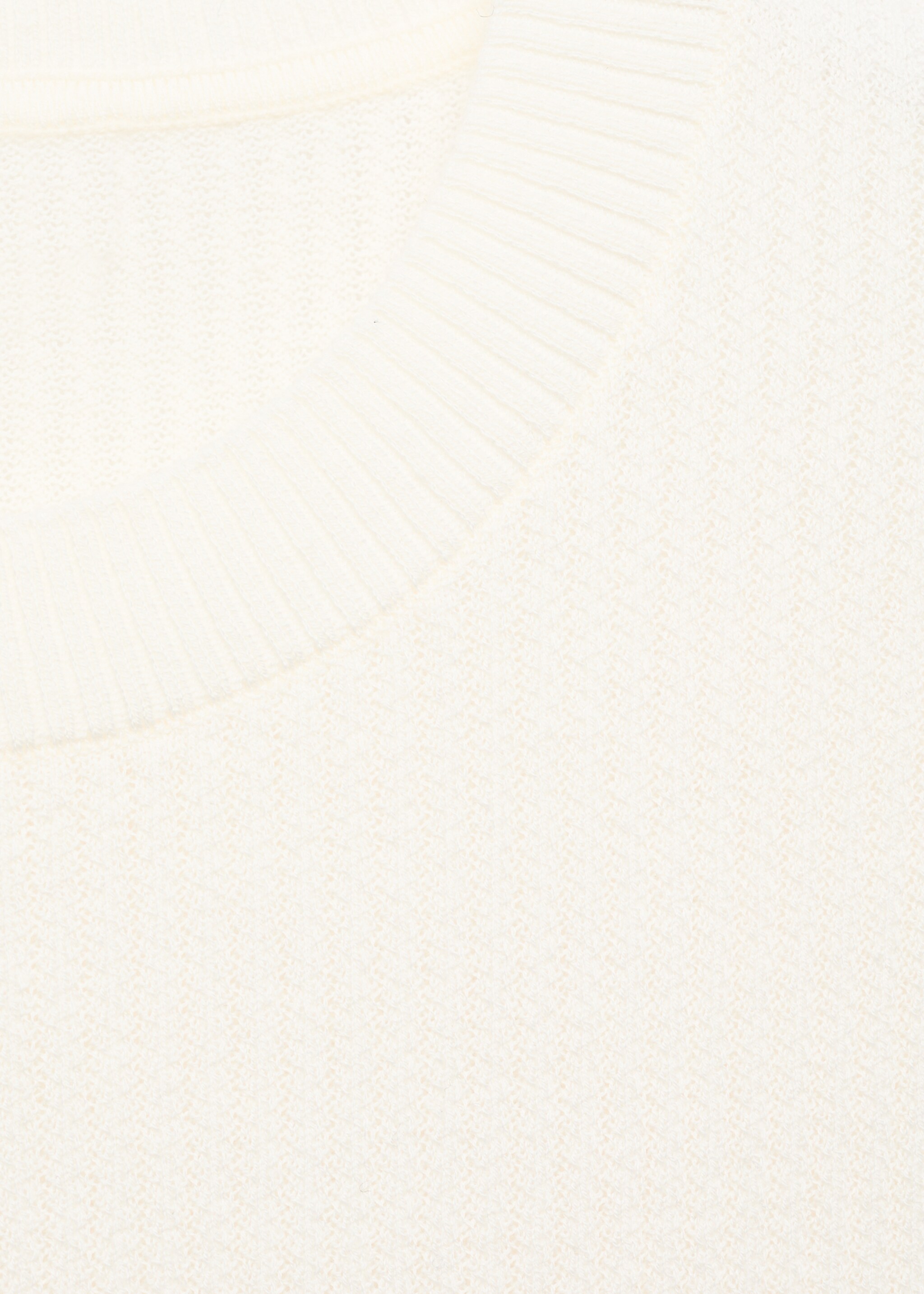 Camiseta punto canalé - Detalle del artículo 8, Blanco roto. Ref: 17057762-00.