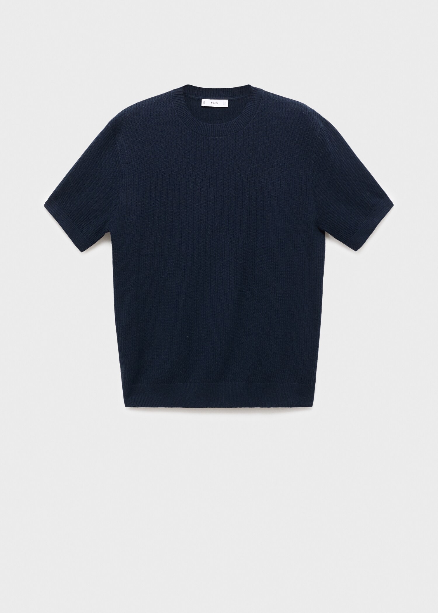 Camiseta punto canalé - Artículo sin modelo