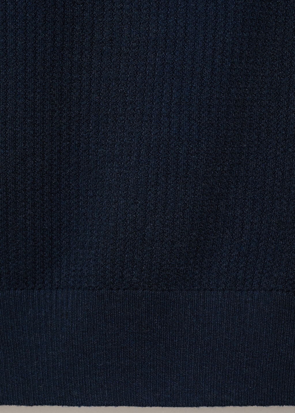 Ribbed  knit t-shirt