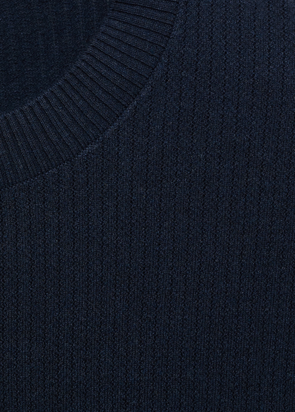 Ribbed  knit t-shirt