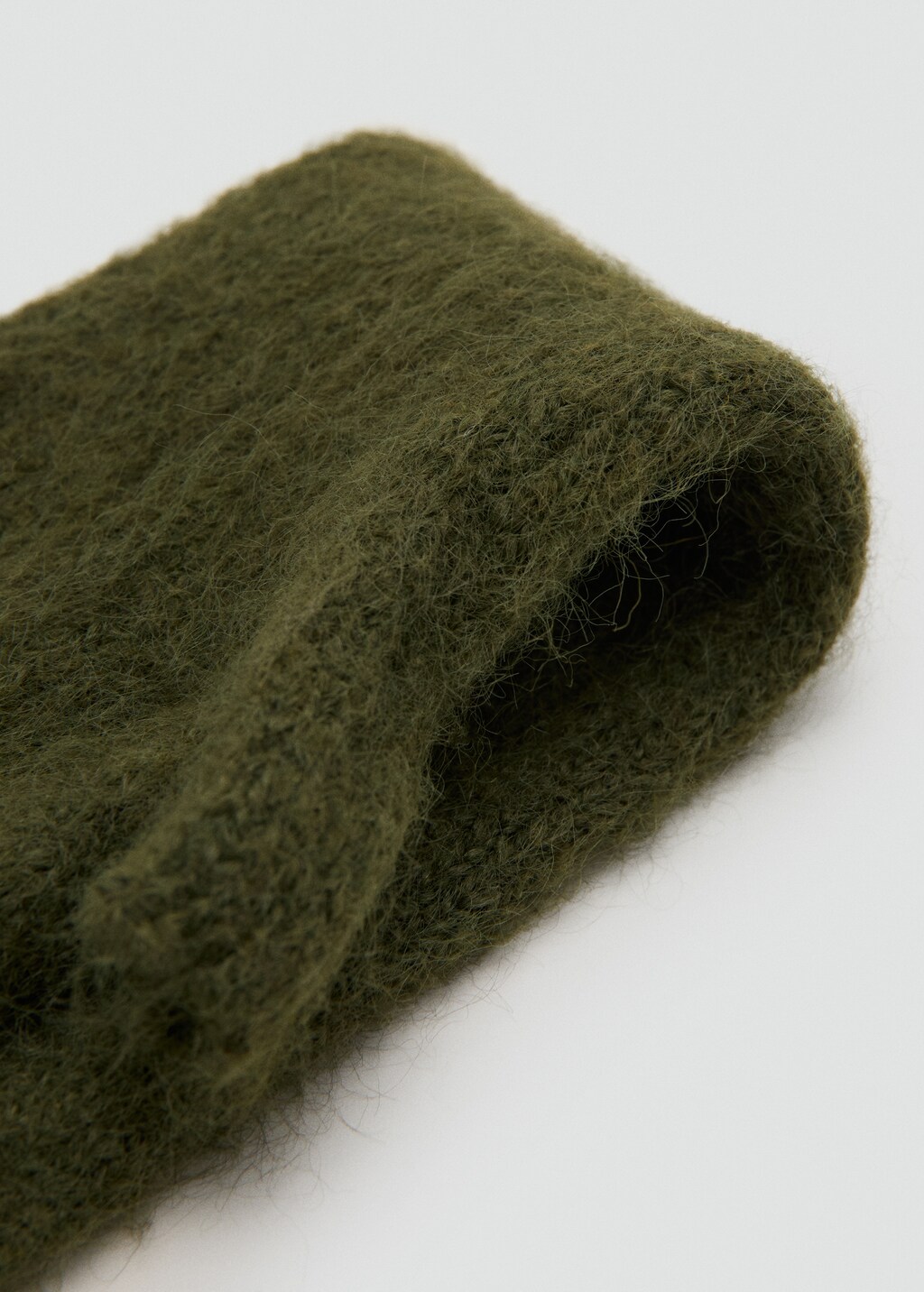 Long knitted mittens - image 3