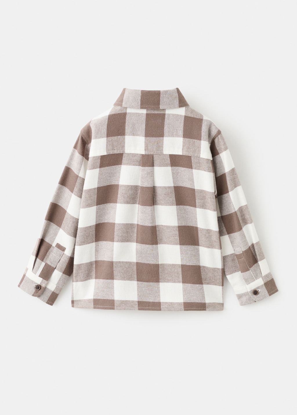 Cotton checked shirt