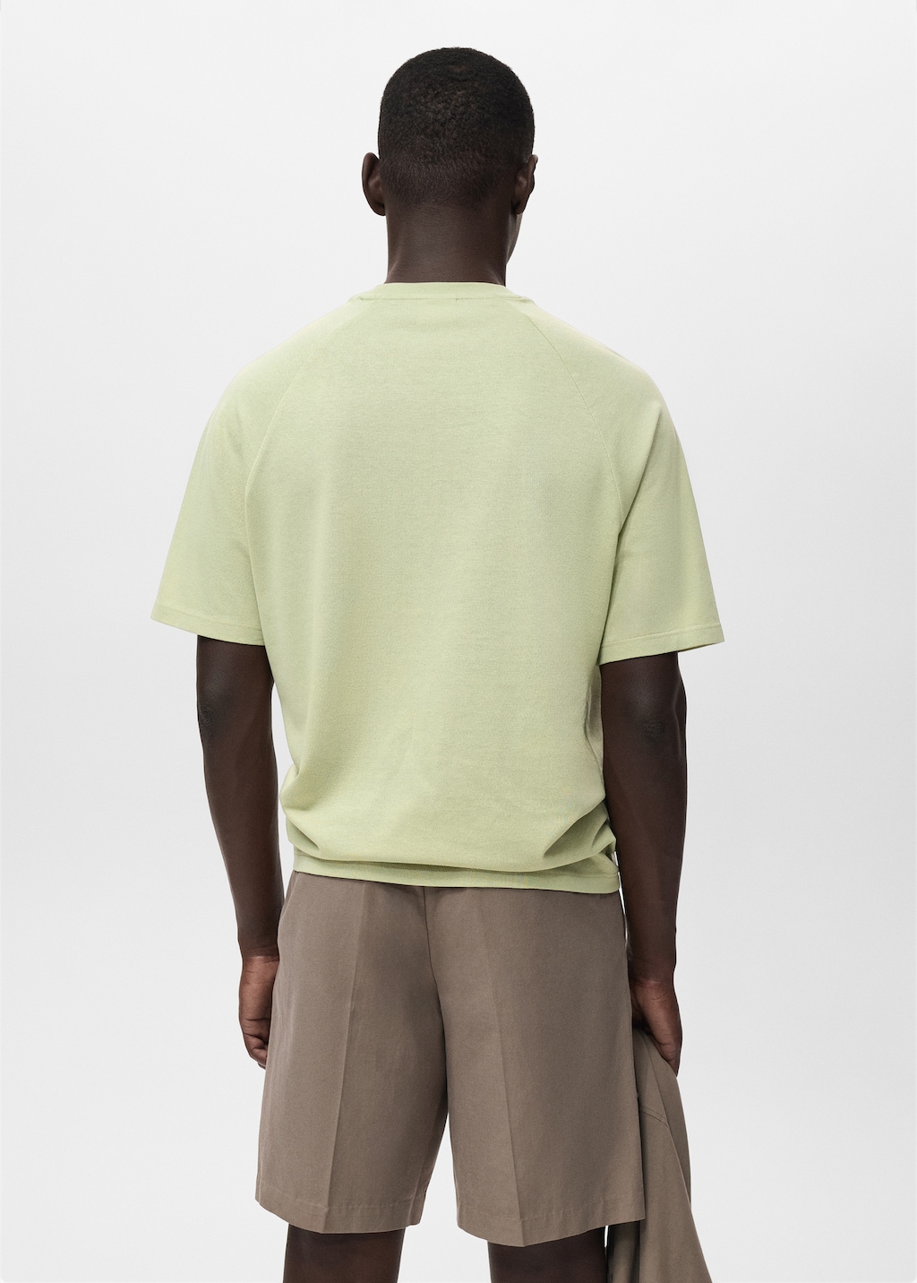 Relaxed-fit cotton-linen t-shirt