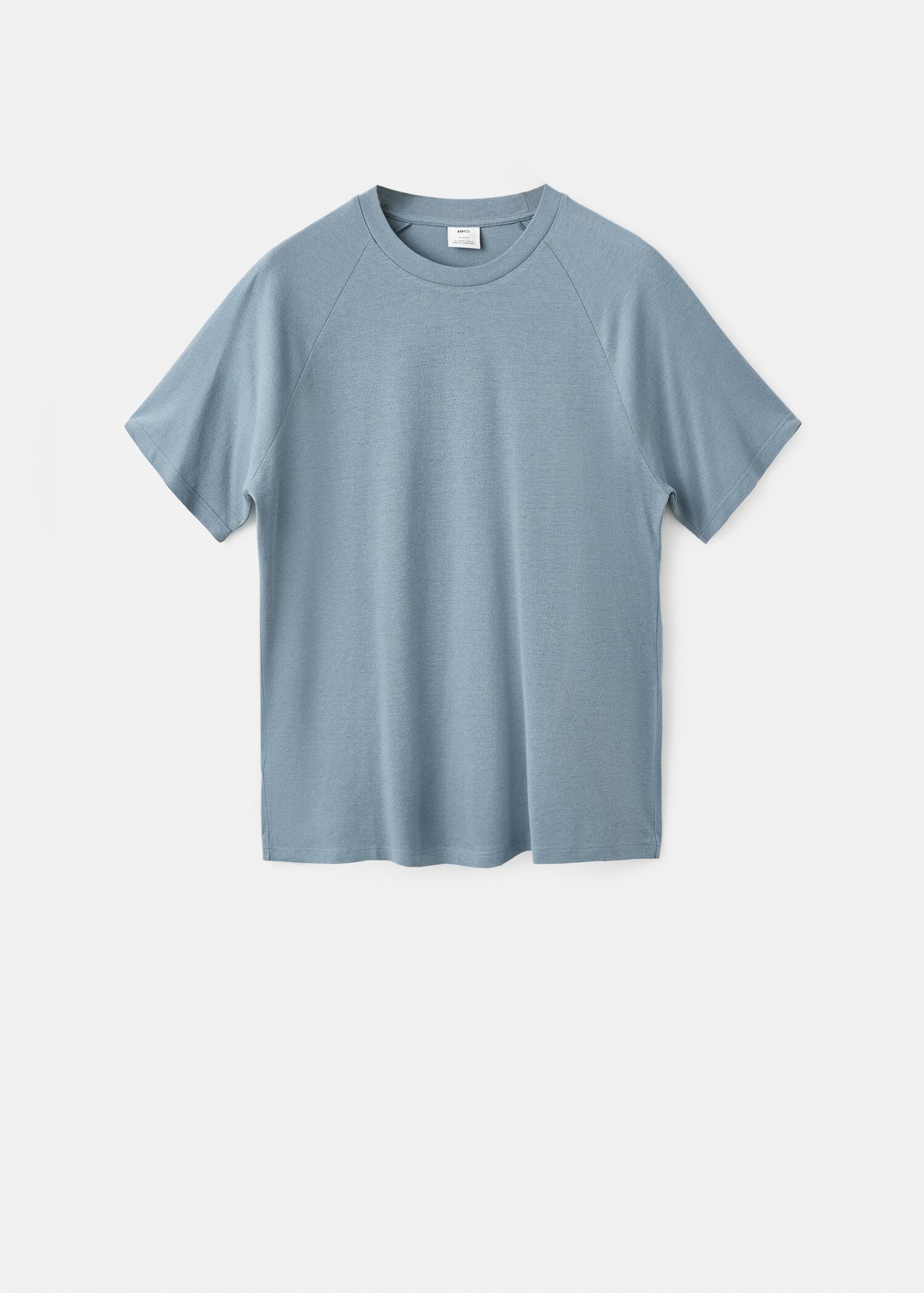 Relaxed-fit cotton-linen t-shirt - Article without model