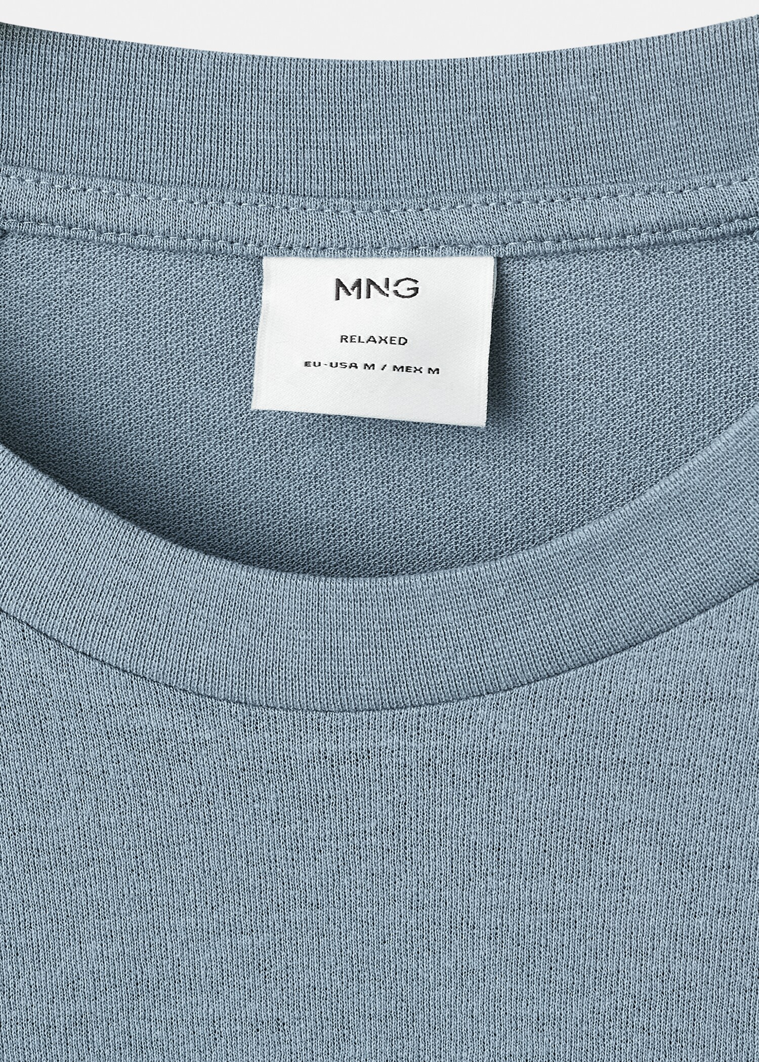 Relaxed-fit cotton-linen t-shirt - Details of the article 8